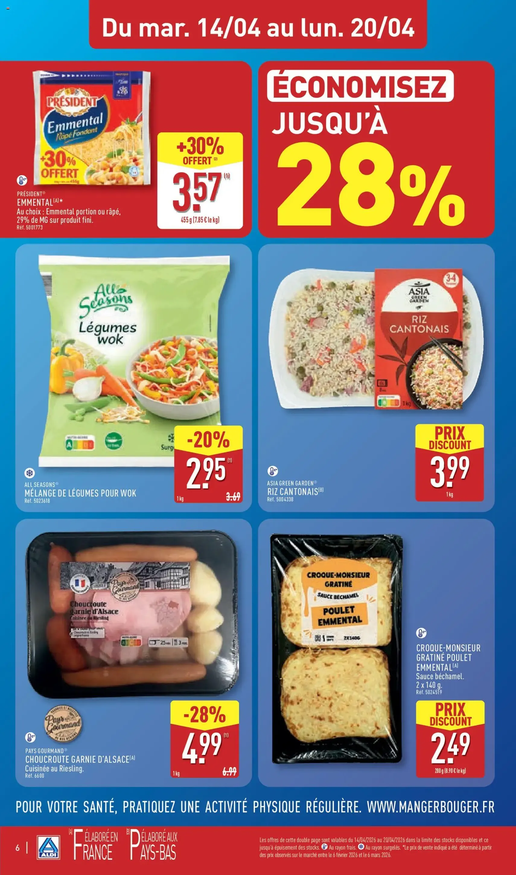Aldi catalogue - brochure valable à partir du 14/04/2026, page 8 sur 45