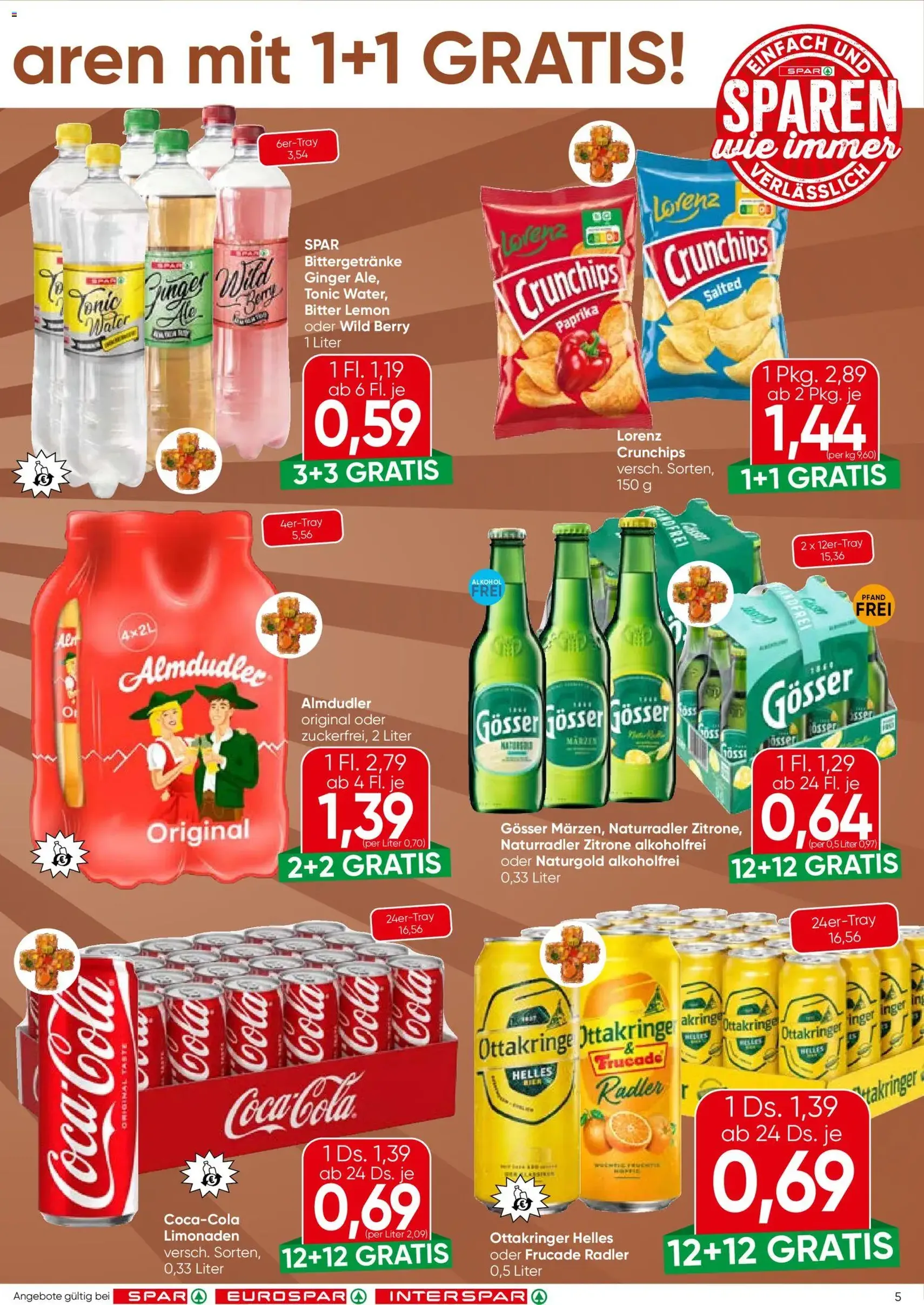 Spar Flugblatt - Gültiger Prospekt ab 22.10.2026, Seite 5 von insgesamt 20