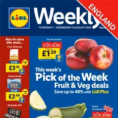 Lidl - Lidl Weekly - Flyer preview valid from 07/08/2025