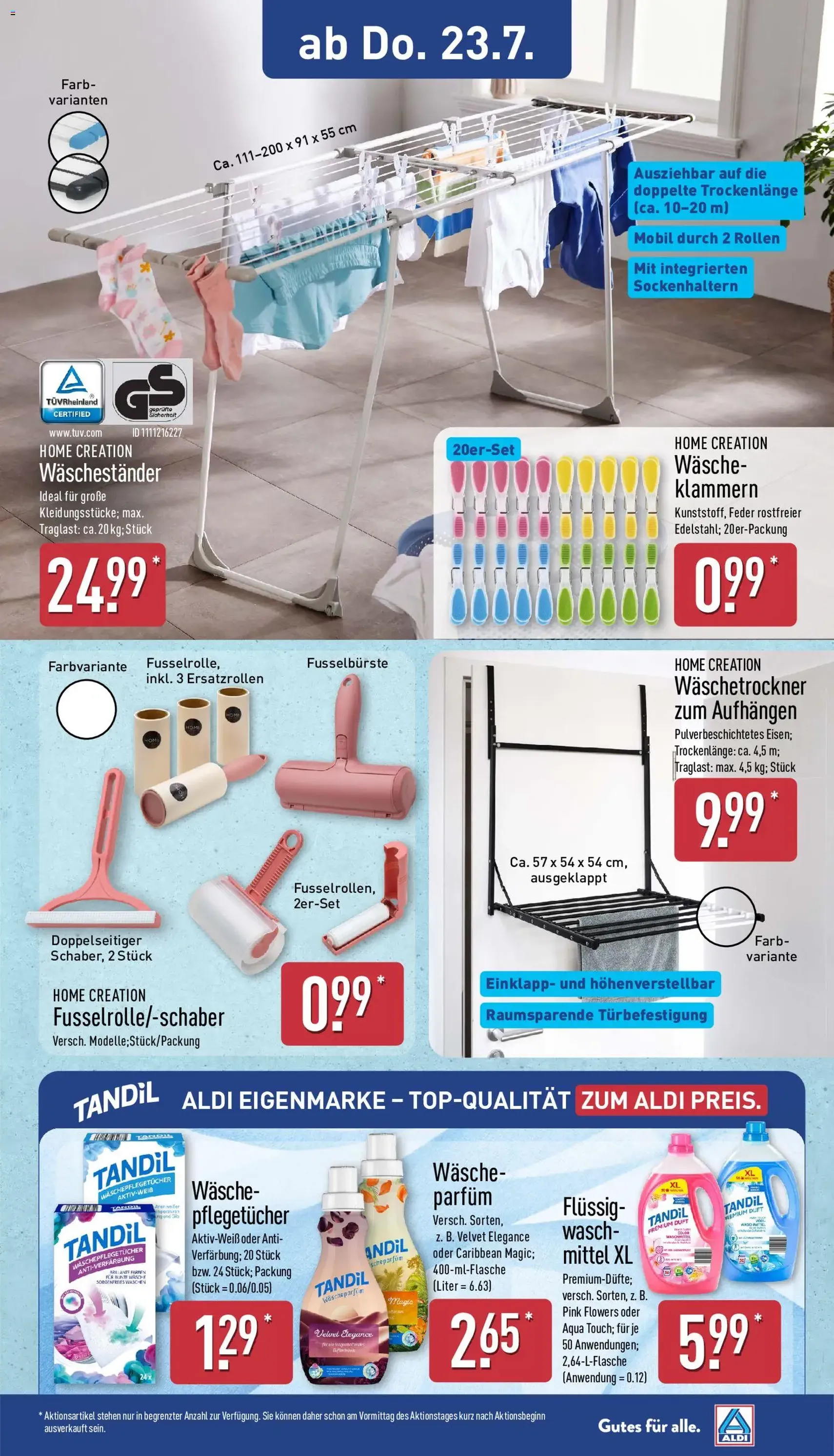 Aldi Prospekt - Gültiger Prospekt ab 20.07.2026, Seite 23 von insgesamt 42
