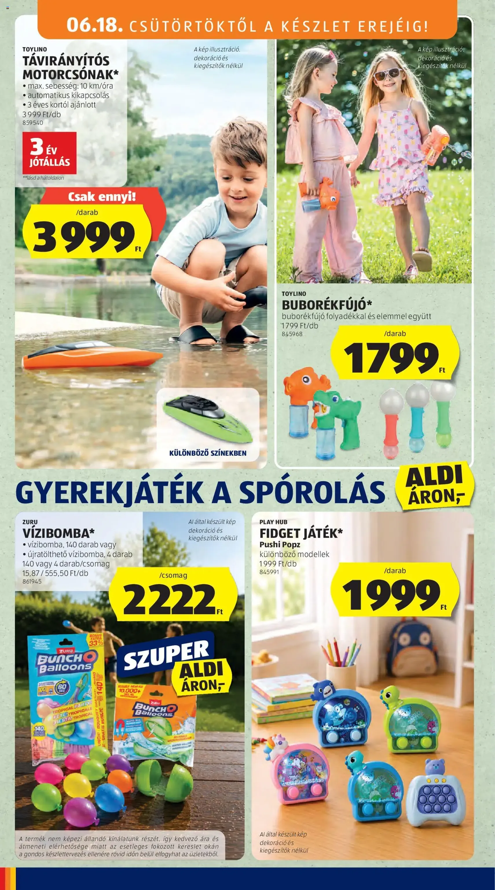 Aldi akciós újság - 2026.06.18. érvényes szórólap 22 oldal 37 oldalból