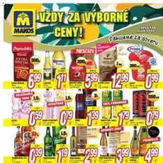 Makos leták - náhľad letáku platný od 18.08.2025