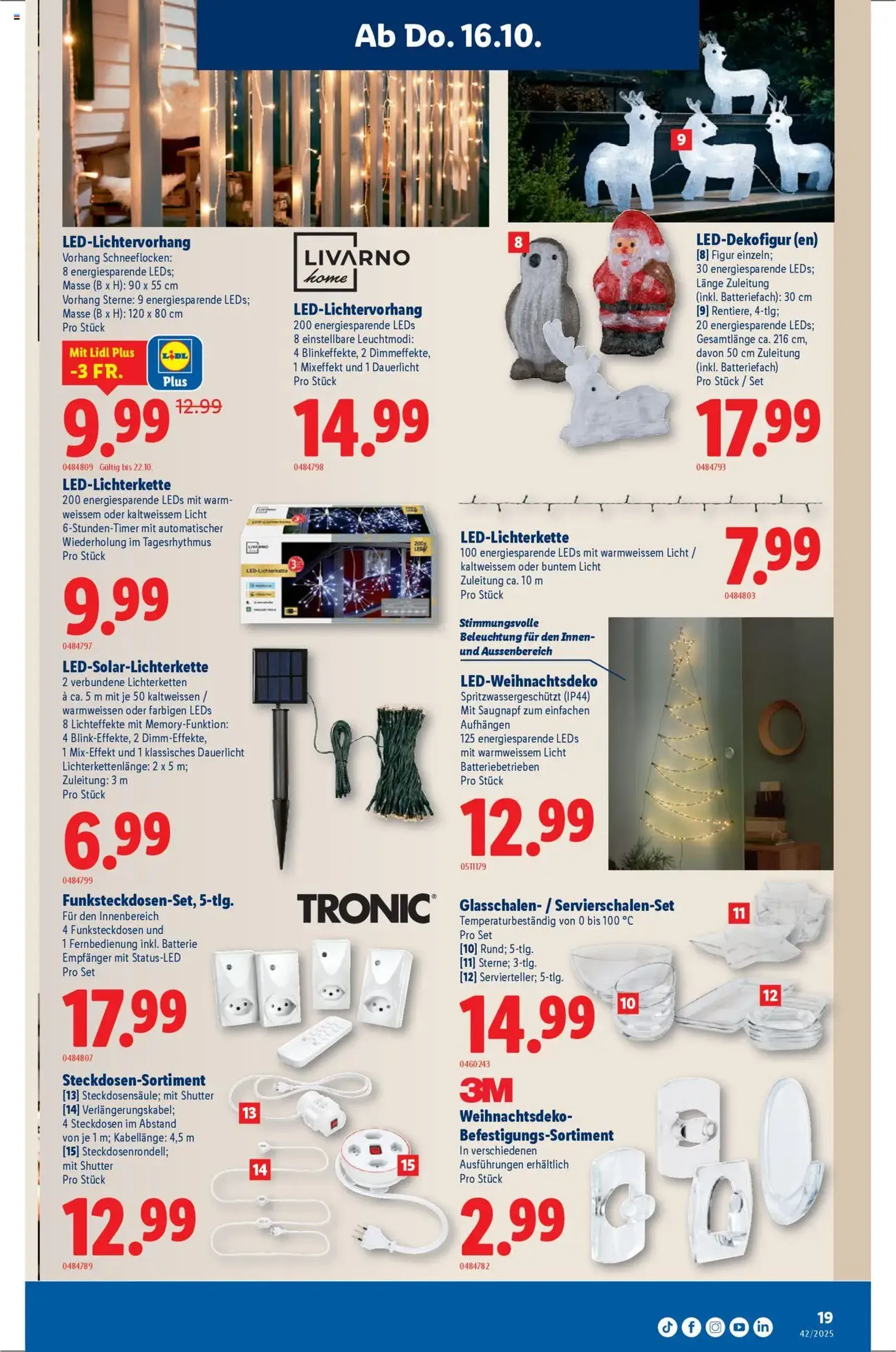 Lidl Aktionen - Gültiger Prospekt ab 16.10.2025, Seite 19 von insgesamt 32 Lidl Aktionen - Gültiger Prospekt ab 16.10.2025, Seite 19 von insgesamt 32
