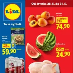 Lidl leták - náhled letáku platný od 28.05.2026