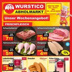 Wurstico Abholmarkt Flugblatt - Prospekt Vorschau gültig ab 29.01.2026
