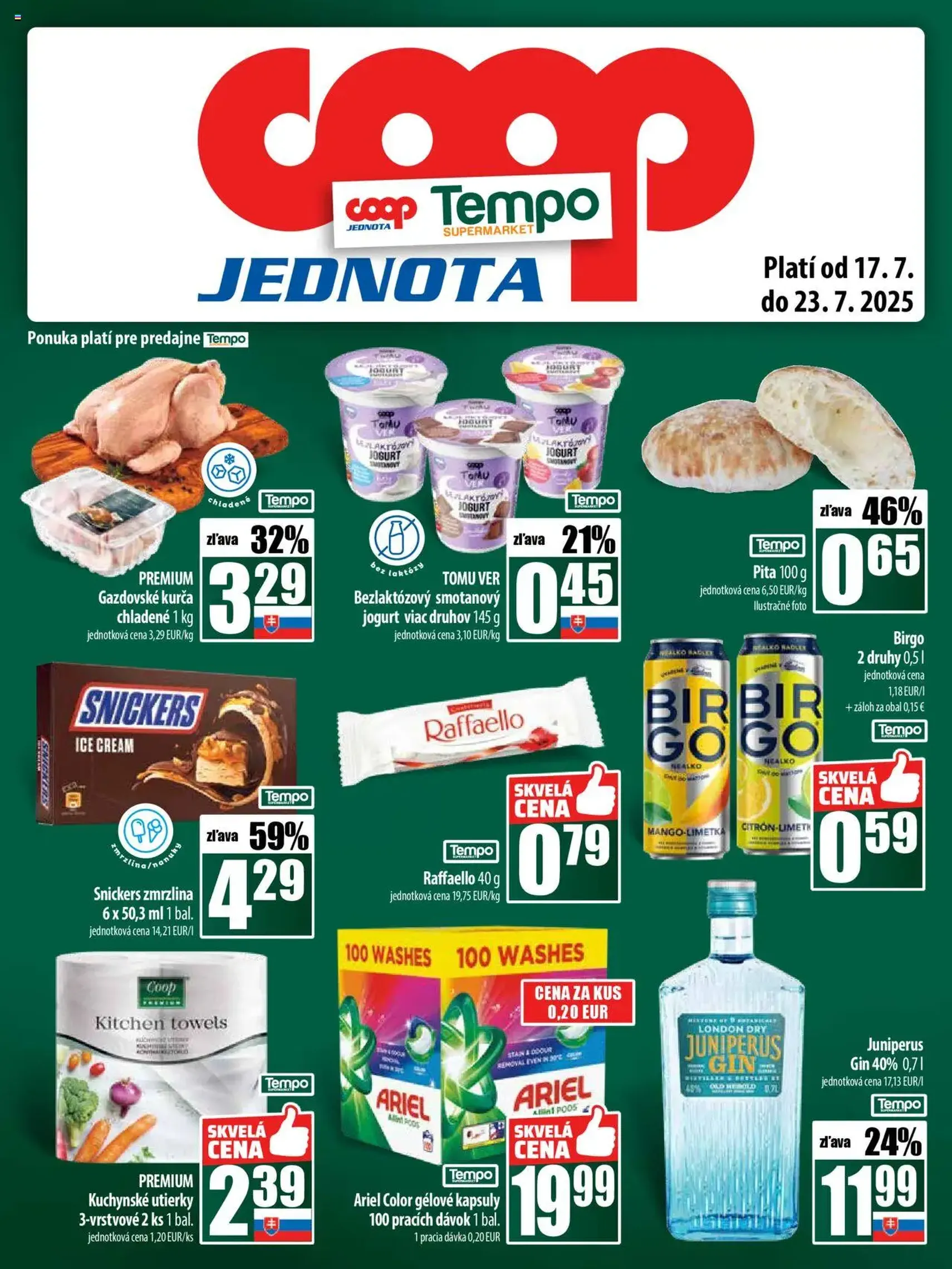 COOP Jednota leták - platný leták od 17.07.2025 strana 25 z 28 COOP Jednota leták - platný leták od 17.07.2025 strana 25 z 28