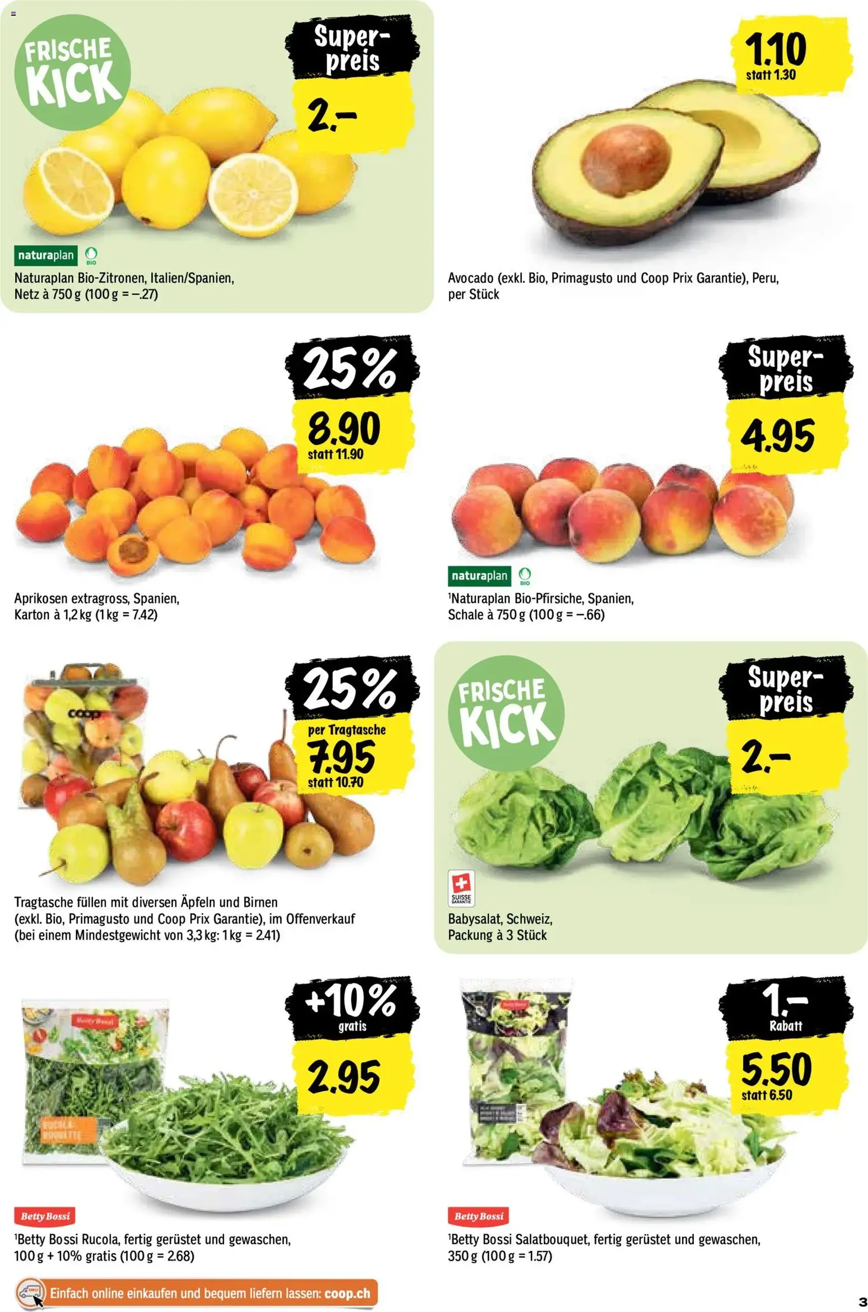 Coop aktionen - Gültiger Prospekt ab 07.05.2026, Seite 3 von insgesamt 24