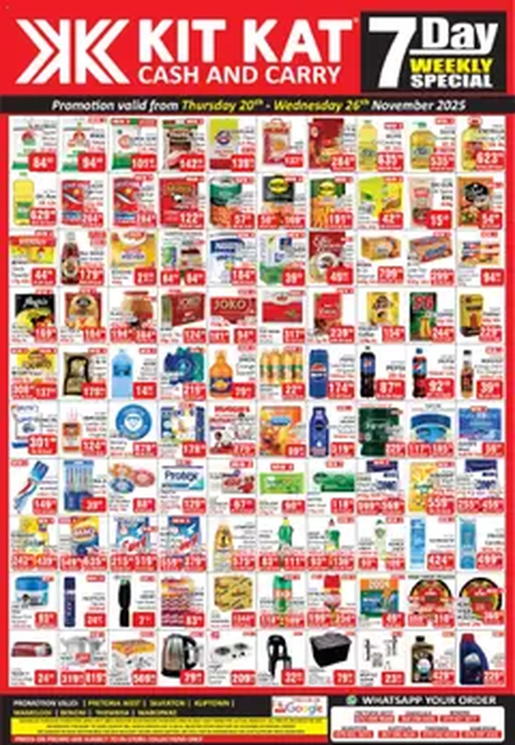 KIT KAT Cash & Carry Specials - valid flyer from 20/11/2025, page 1 of 1
