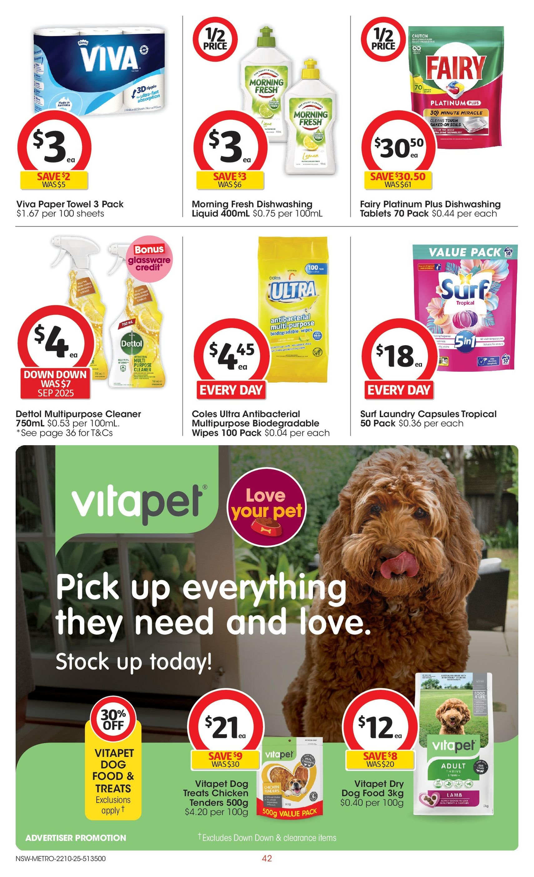 Coles Catalogue NSW - valid flyer from 22/10/2025, page 42 of 47 Coles Catalogue NSW - valid flyer from 22/10/2025, page 42 of 47