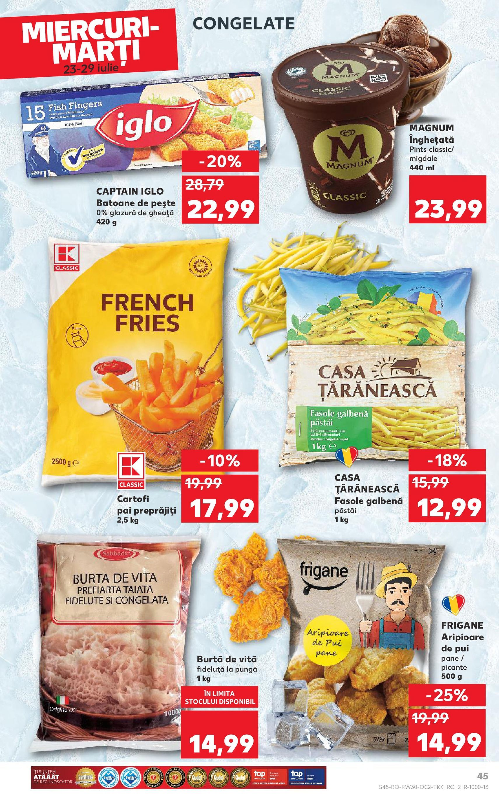 Catalog Kaufland - Bucureşti - cataloage valabile începând cu 23.07.2025 pagina 45 din 72 Catalog Kaufland - Bucureşti - cataloage valabile începând cu 23.07.2025 pagina 45 din 72