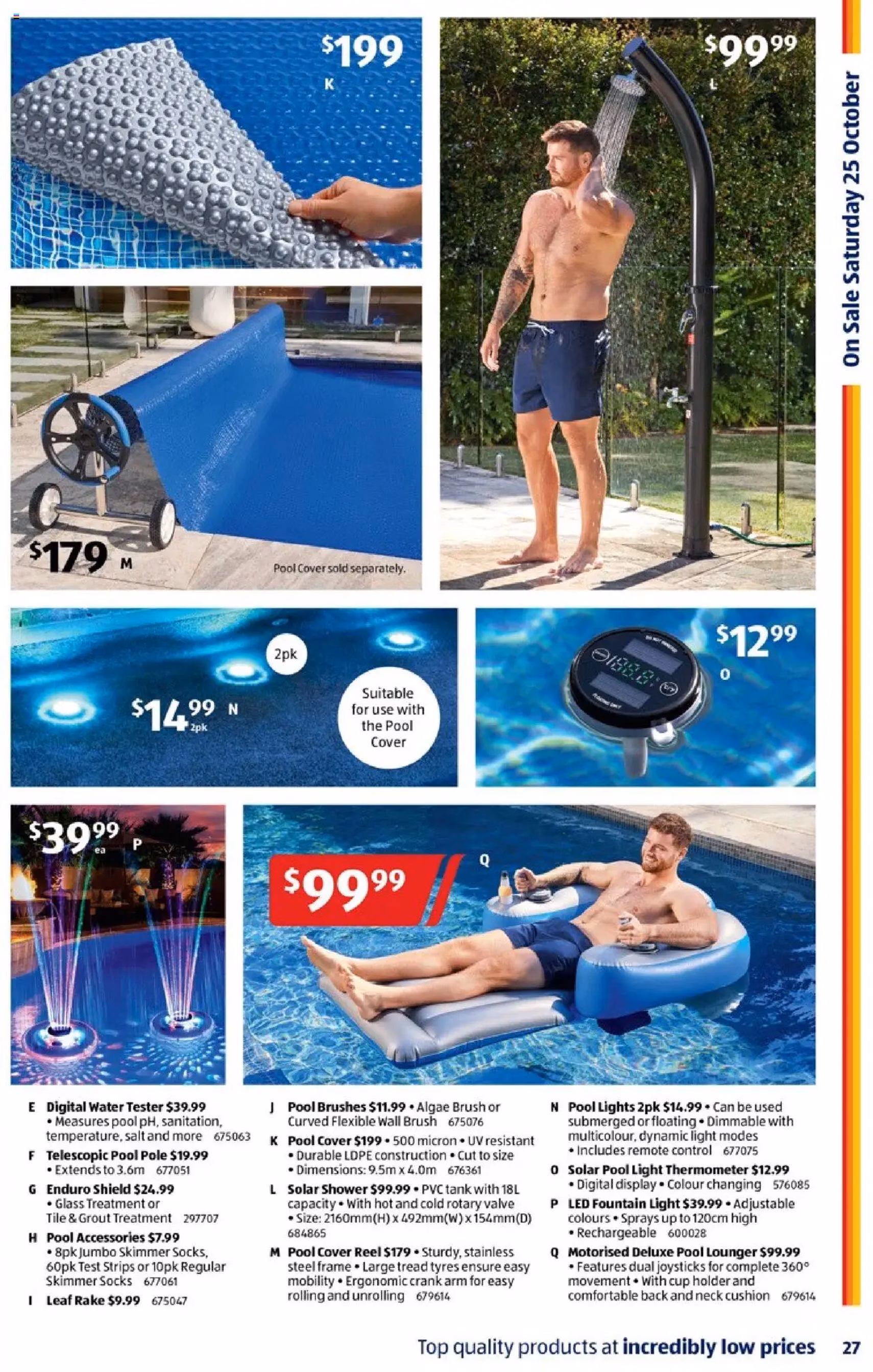 Catalogue Aldi - valid flyer from 22/10/2025, page 27 of 38 Catalogue Aldi - valid flyer from 22/10/2025, page 27 of 38
