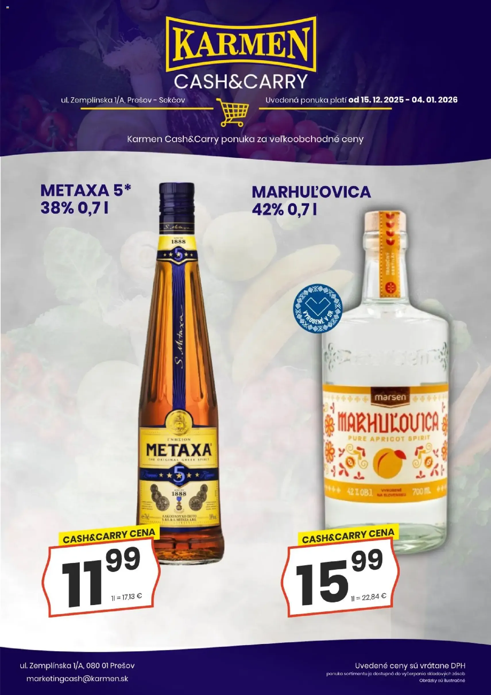 KARMEN CBA Cash & Carry - platný leták od 15.12.2025 strana 3 z 8