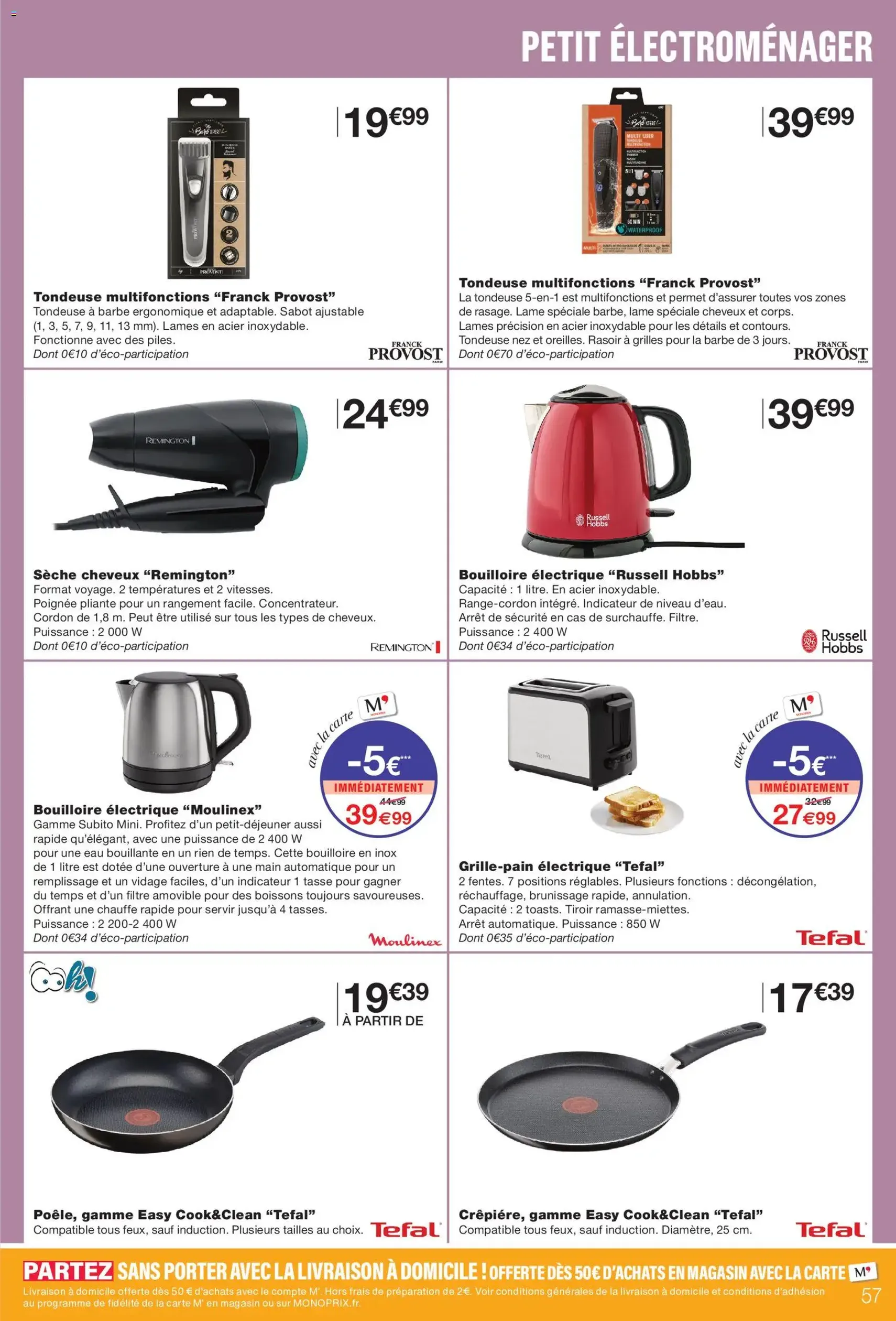 Monoprix catalogue - brochure valable à partir du 30/06/2026, page 57 sur 58