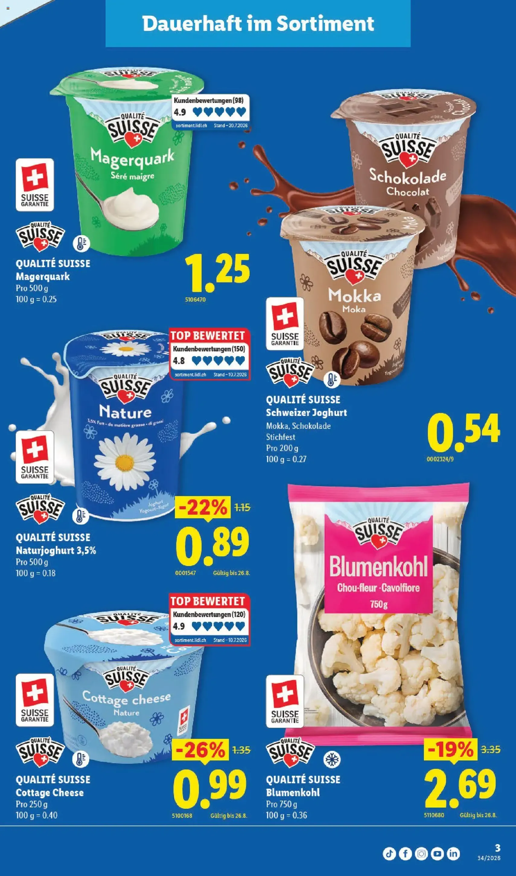 Lidl aktionen - Gültiger Prospekt ab 20.08.2026, Seite 4 von insgesamt 38
