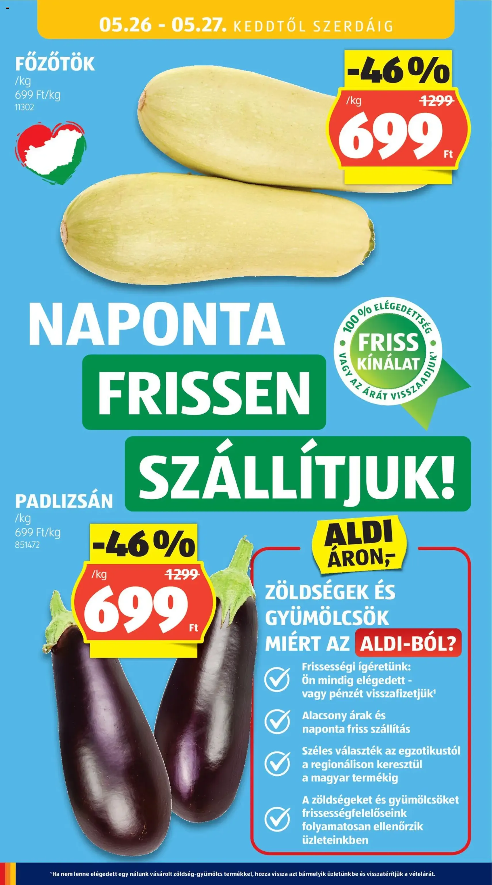 Aldi akciós újság - 2026.05.21. érvényes szórólap 36 oldal 65 oldalból
