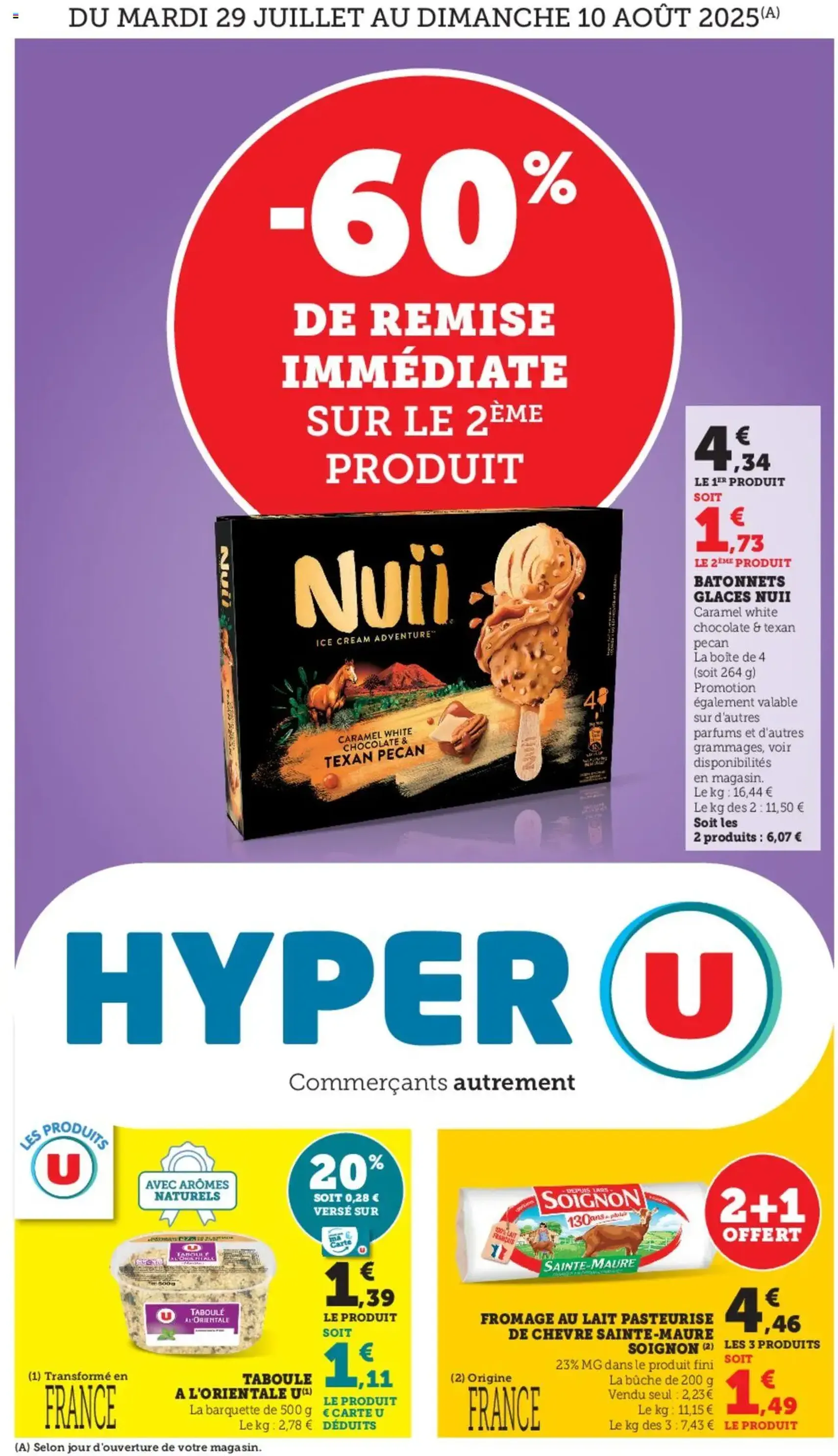 Hyper U catalogue - brochure valable à partir du 29/07/2025, page 1 sur 24 Hyper U catalogue - brochure valable à partir du 29/07/2025, page 1 sur 24