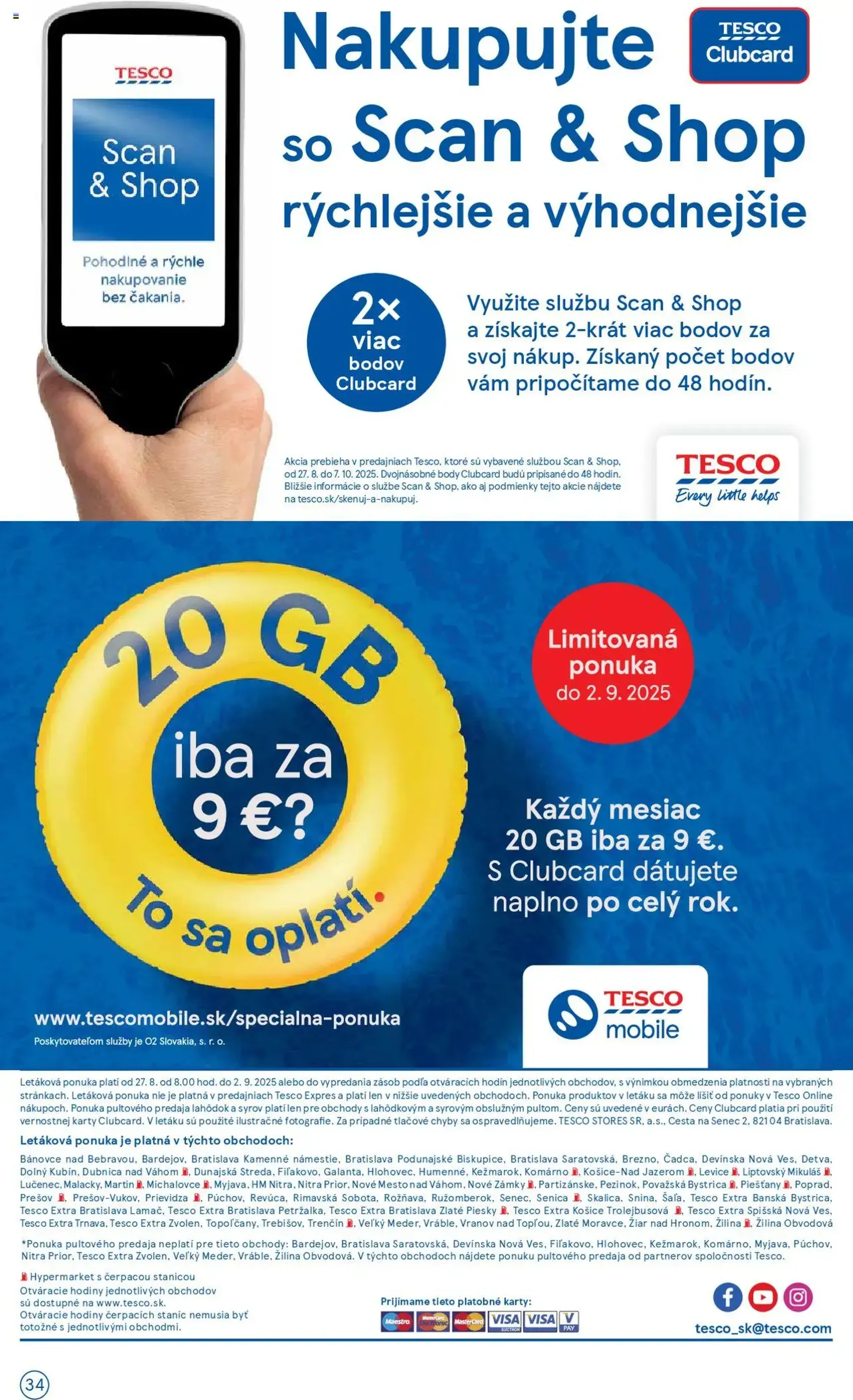Tesco Hypermarket - leták - platný leták od 27.08.2025 strana 34 z 37