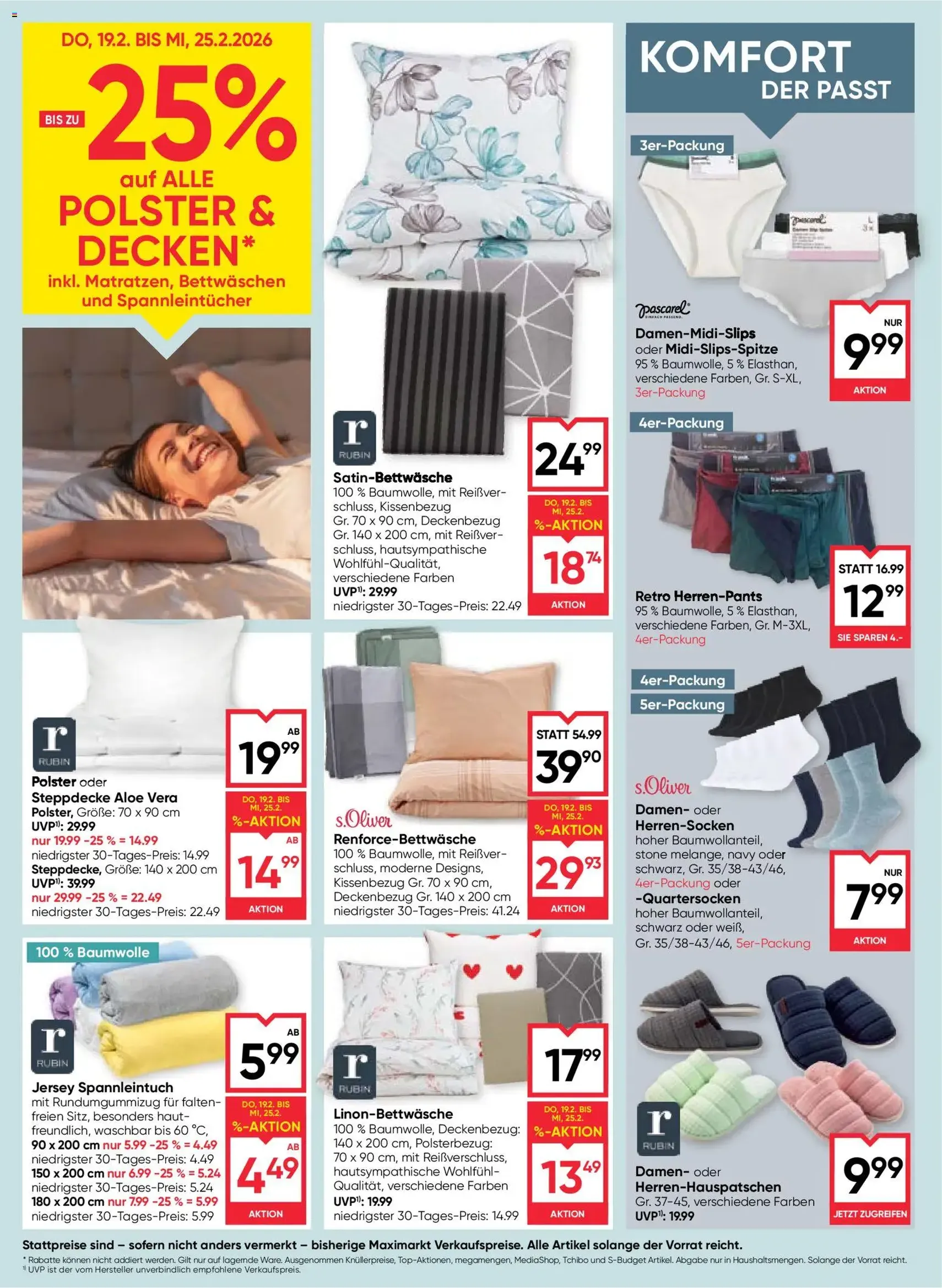 Maximarkt Flugblatt - Gültiger Prospekt ab 19.02.2026, Seite 18 von insgesamt 24