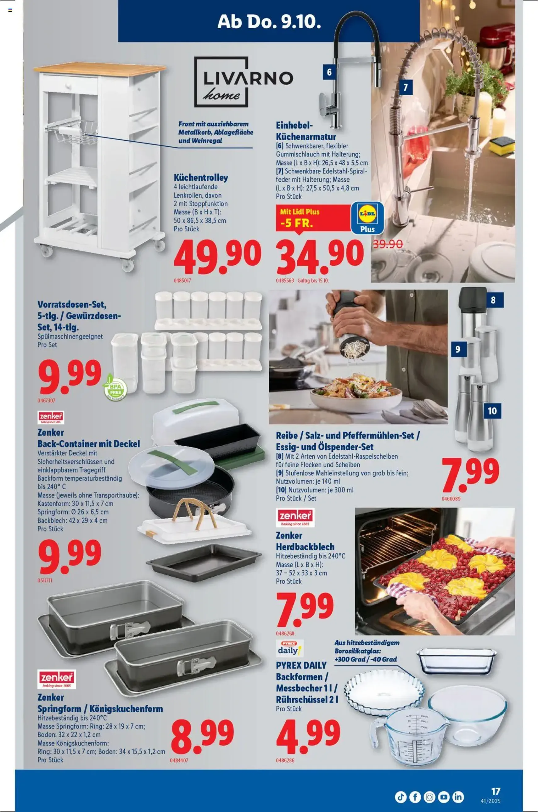 Lidl Aktionen - Gültiger Prospekt ab 09.10.2025, Seite 17 von insgesamt 32