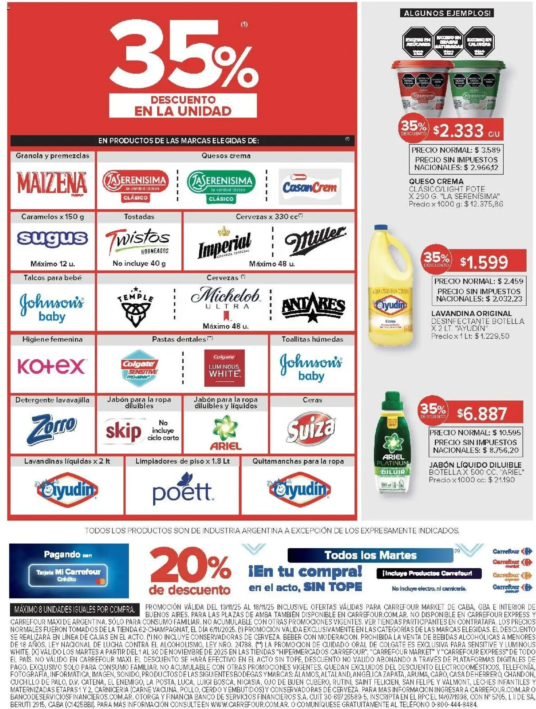 Carrefour Market catálogo - folleto válido desde 13/11/2025 página 6 de 23