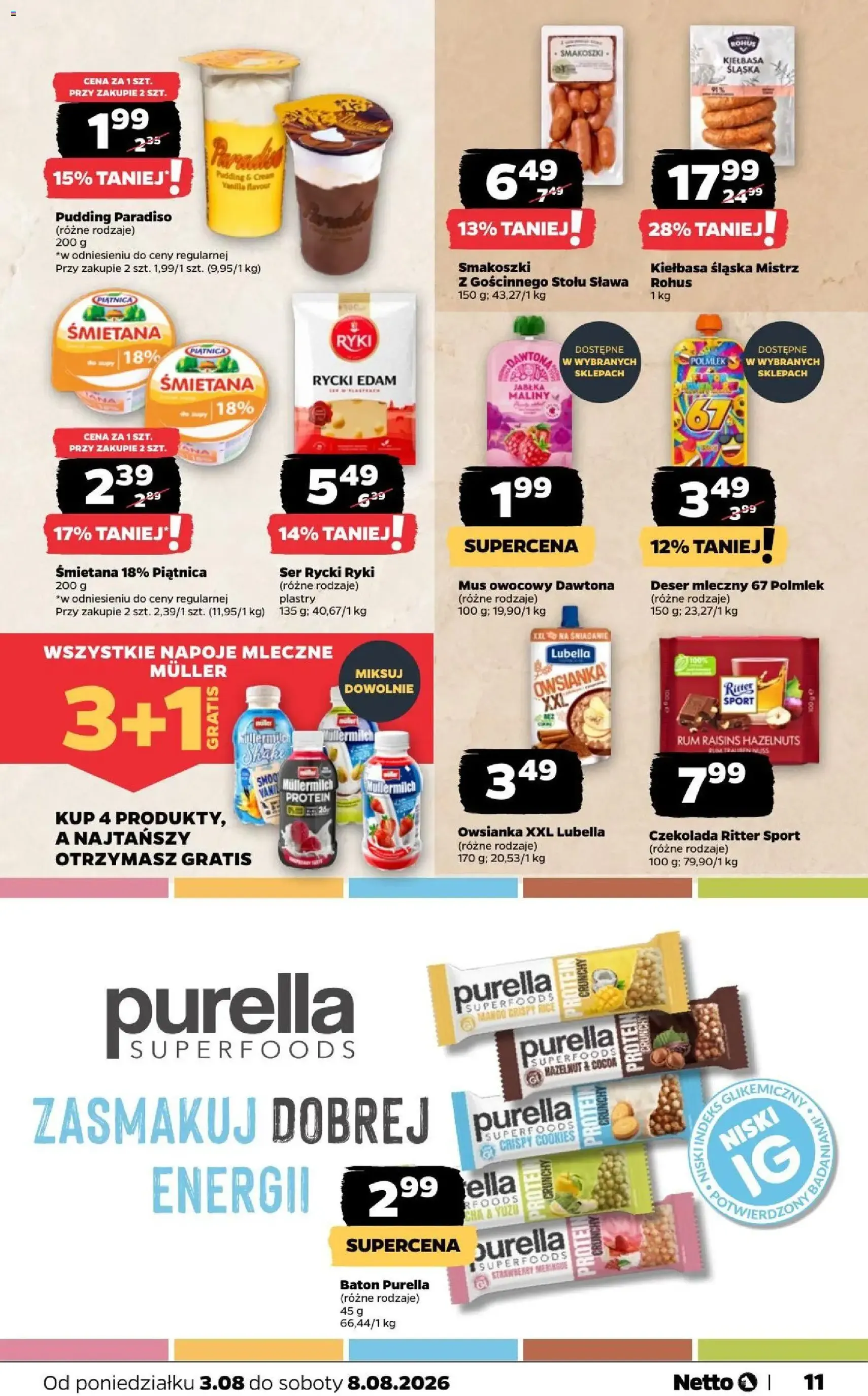 Netto gazetka od poniedziałku - ważny gazetka od 03.08.2026 strona 11 z 37