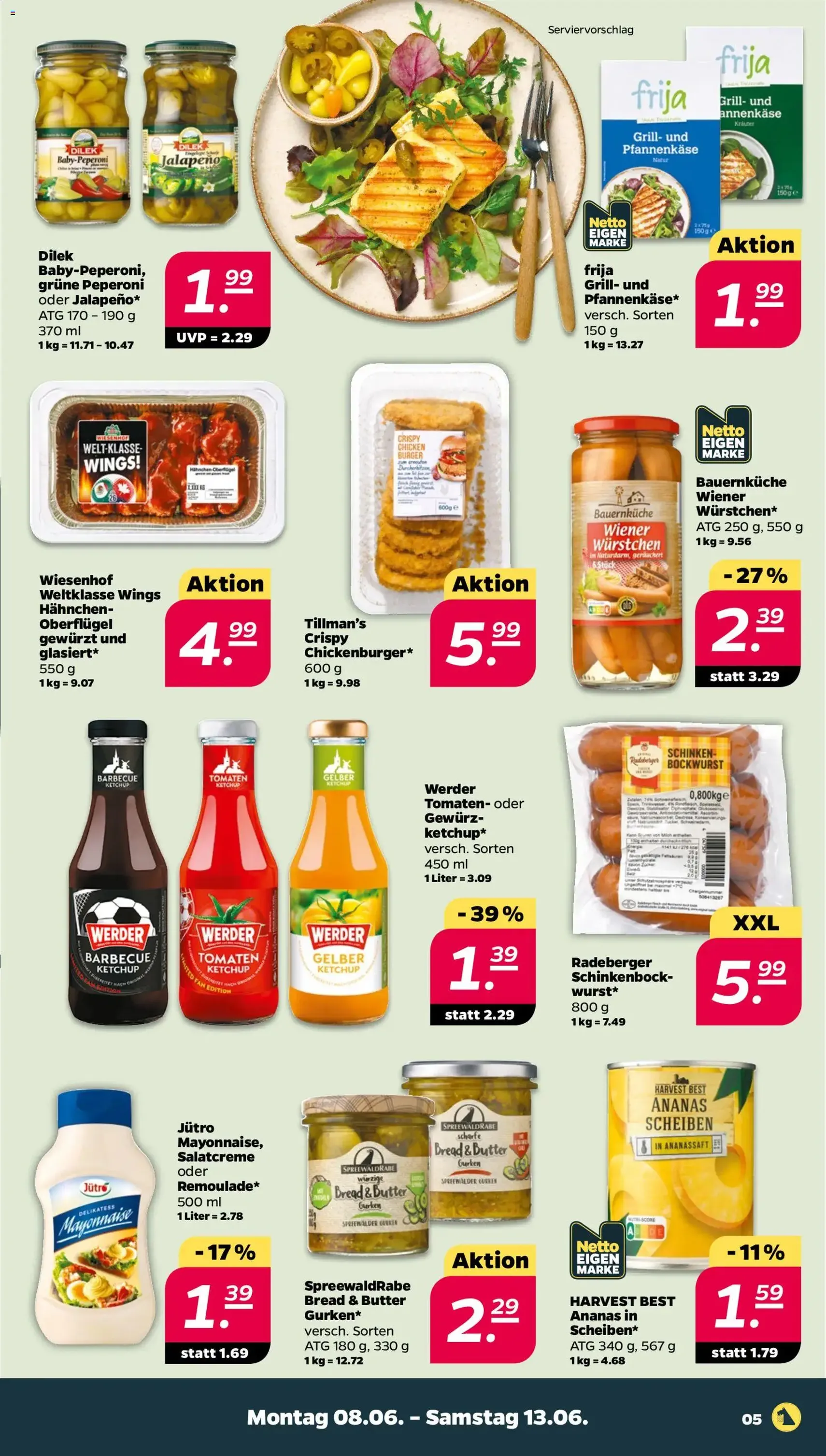 Netto Prospekt - Gültiger Prospekt ab 08.06.2026, Seite 5 von insgesamt 33