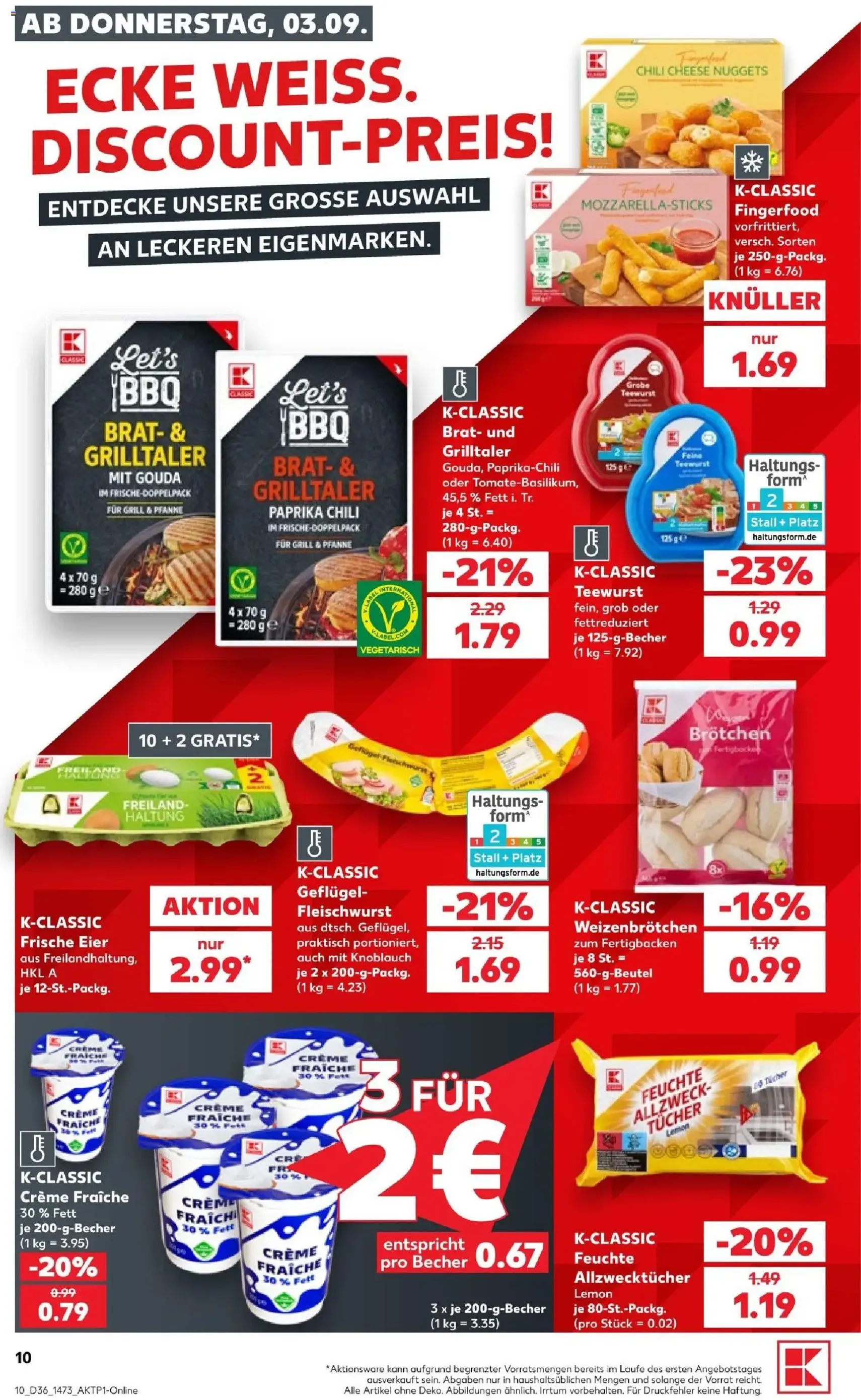 Kaufland Prospekt - Gültiger Prospekt ab 03.09.2026, Seite 12 von insgesamt 62