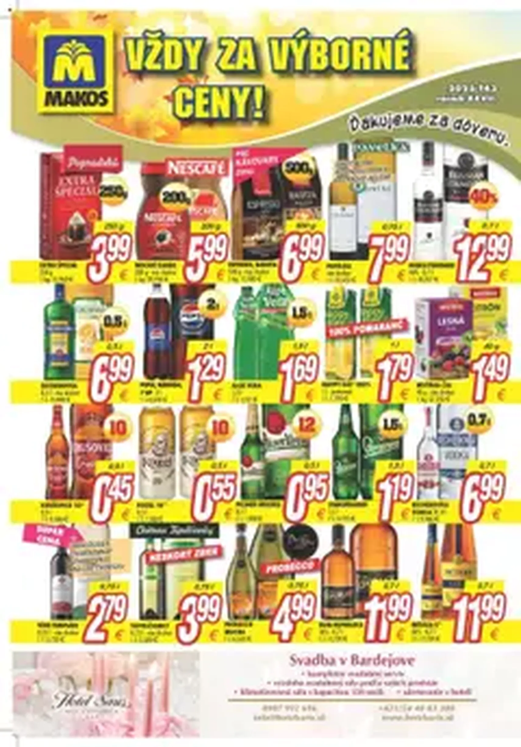 Makos leták - platný leták od 20.10.2025 strana 1 z 1
