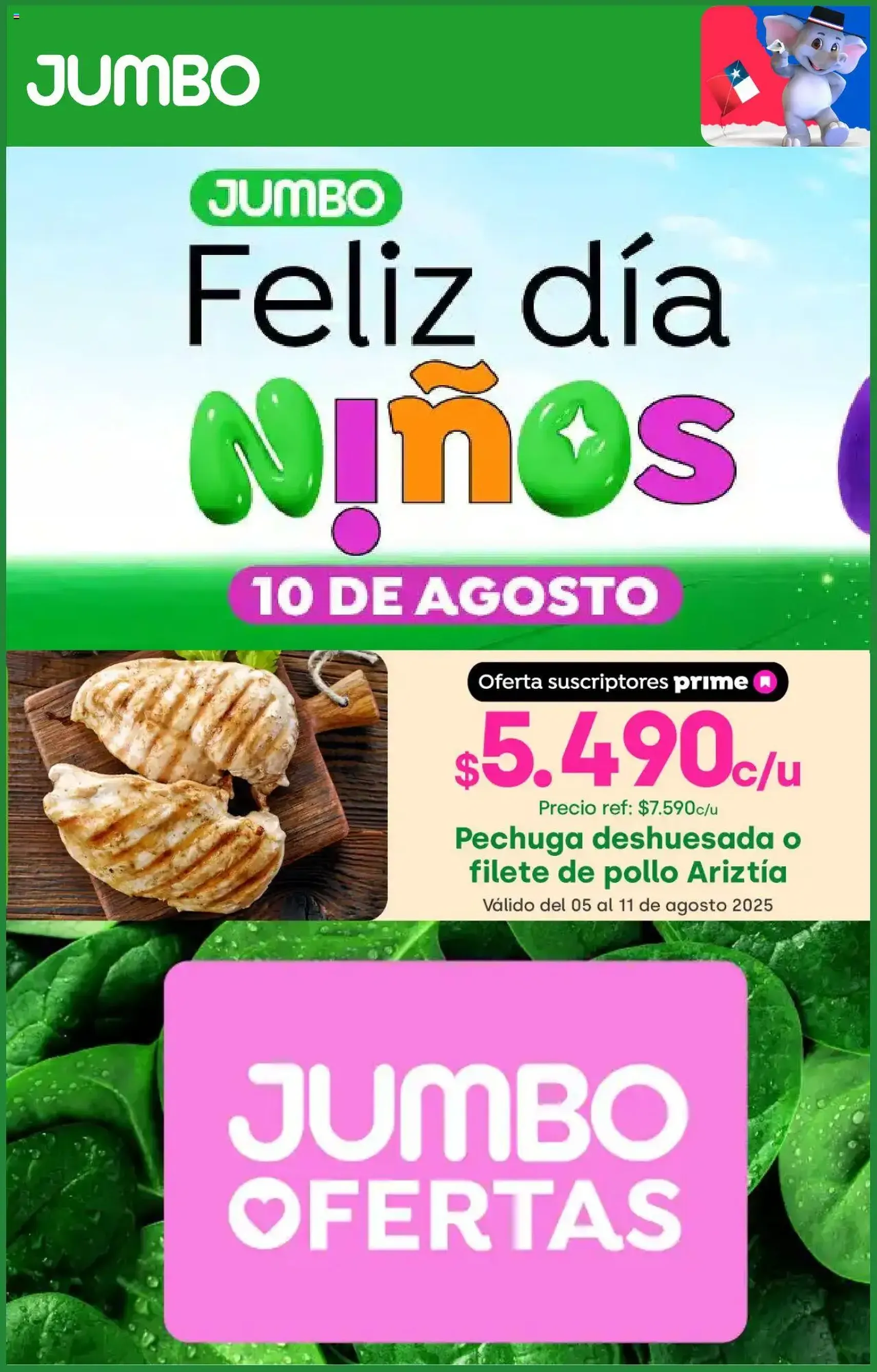 Jumbo ofertas - folleto válido desde 04.08.2025 página 1 de 5