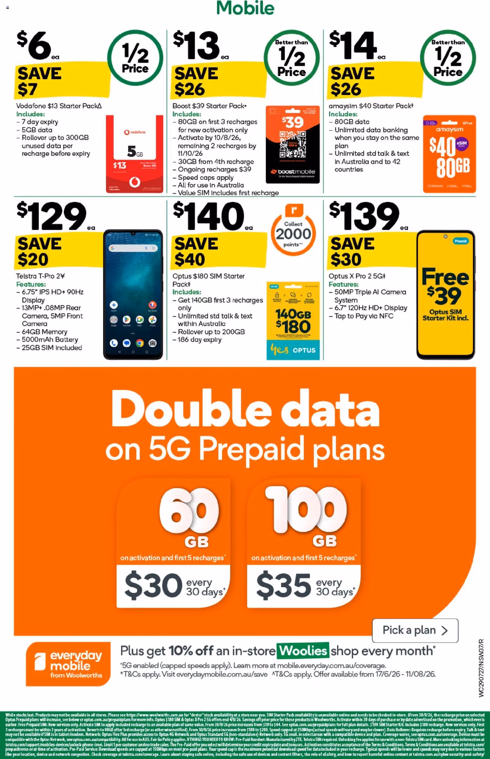 Woolworths catalogue - valid flyer from 29/07/2026, page 37 of 38