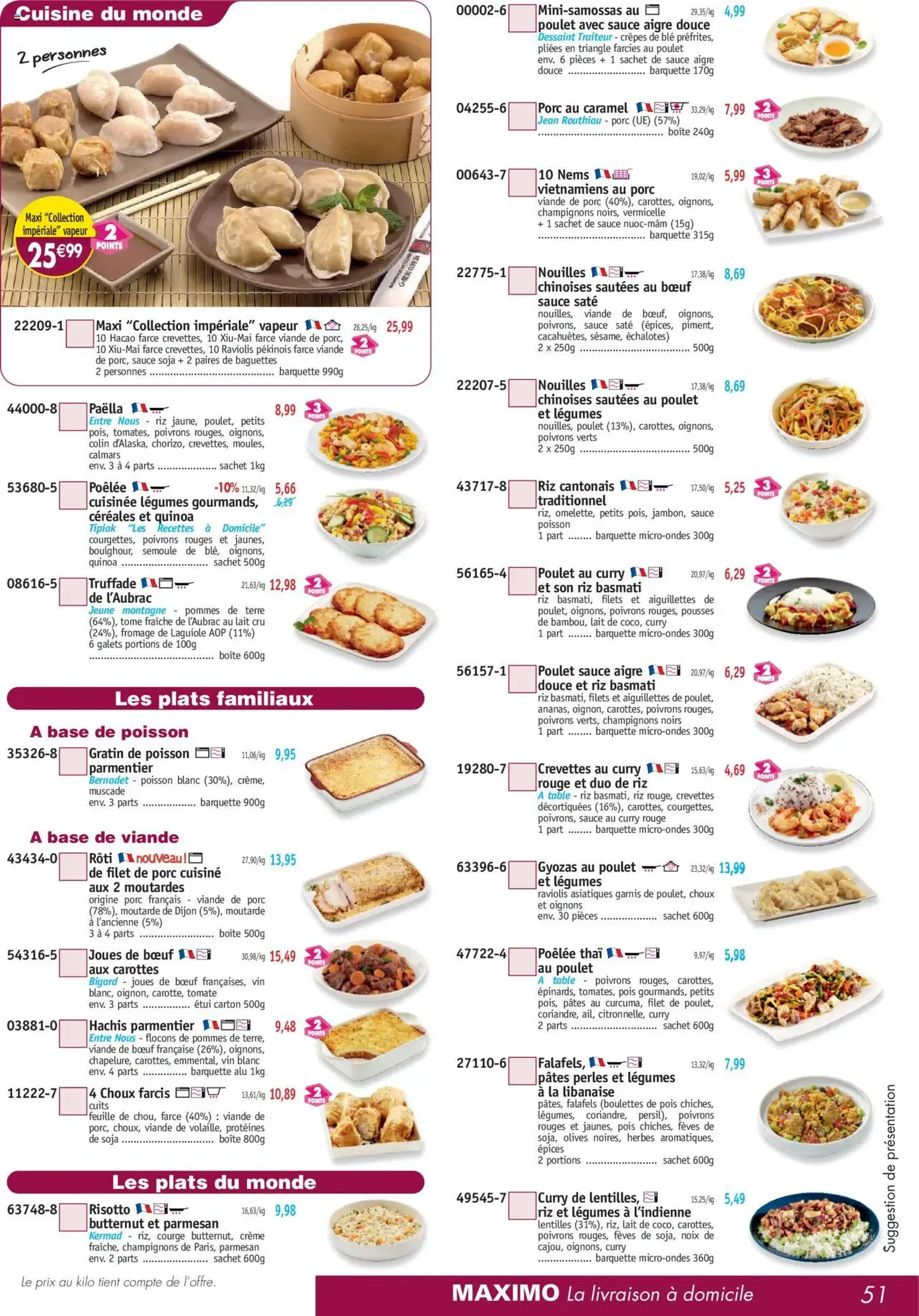 Maximo catalogue - brochure valable à partir du 29/08/2025, page 51 sur 64 Maximo catalogue - brochure valable à partir du 29/08/2025, page 51 sur 64