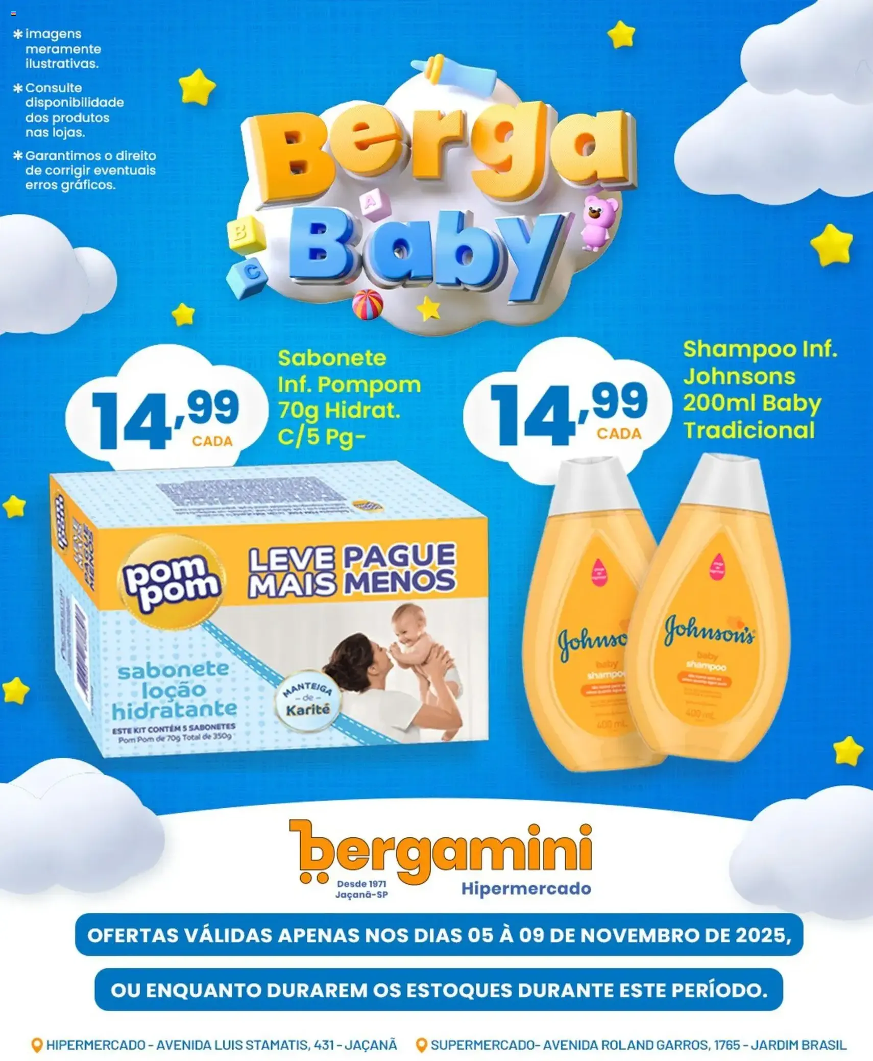 Supermercado Bergamini - Ofertas Berga Baby - folheto válido a partir de 05/11/2025 página 8 de 9