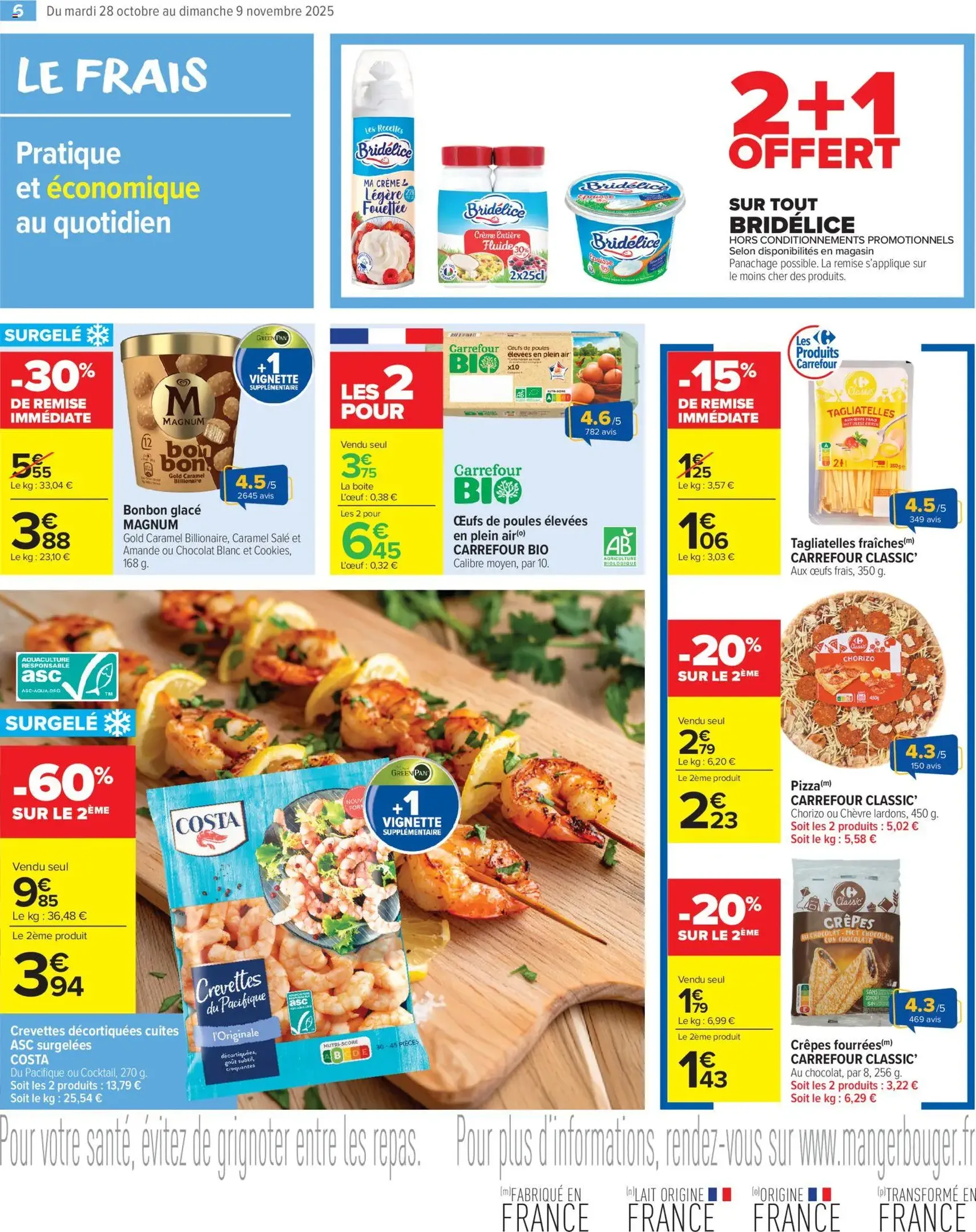 Carrefour Market catalogue semaine 44 - brochure valable à partir du 28/10/2025, page 8 sur 14