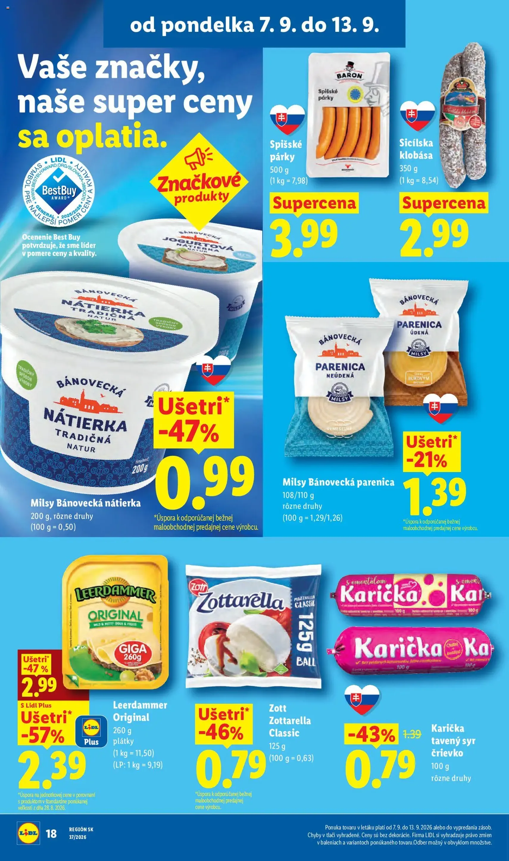 Lidl leták - platný leták od 07.09.2026 strana 20 z 100