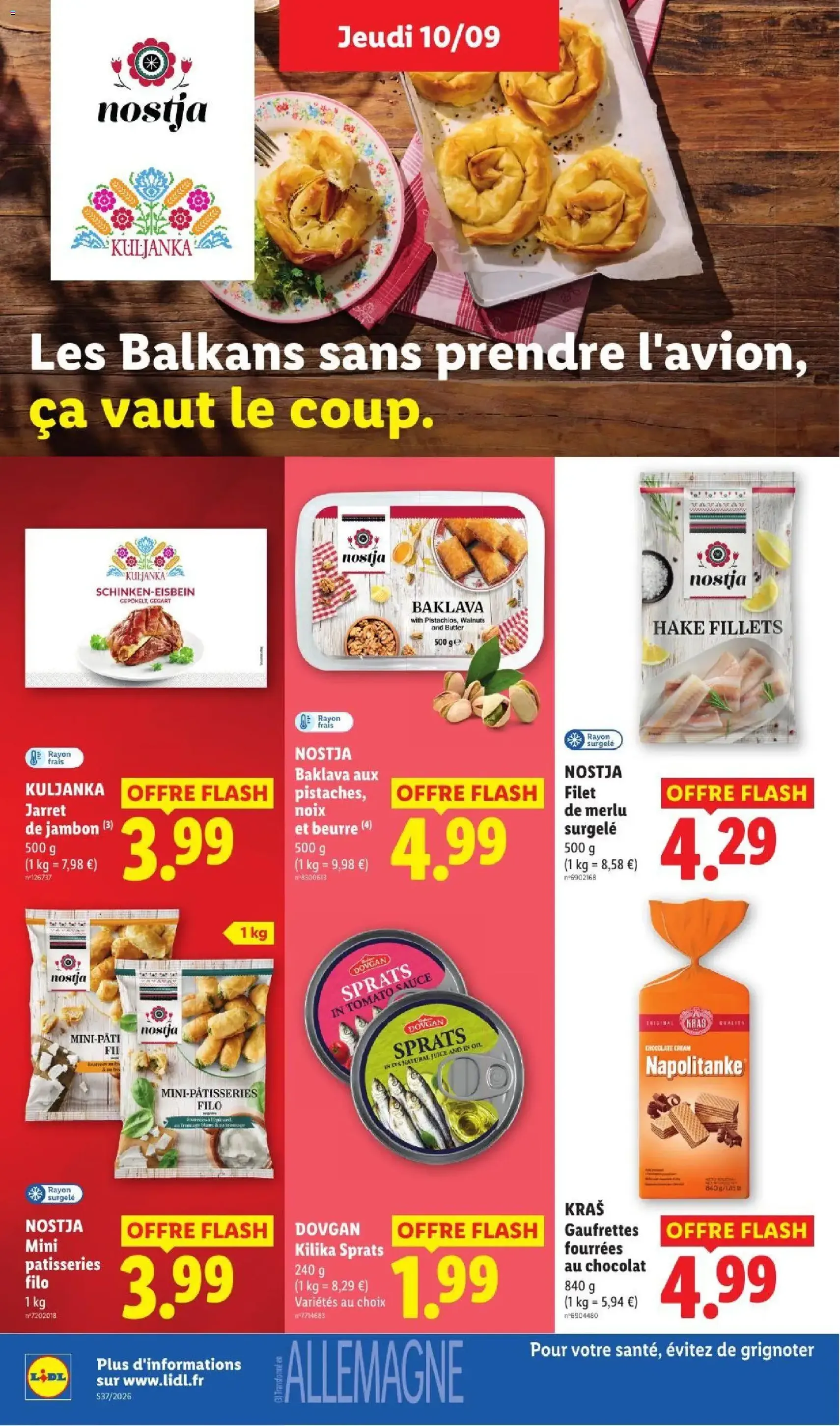 LIDL catalogue - brochure valable à partir du 10/09/2026, page 20 sur 54