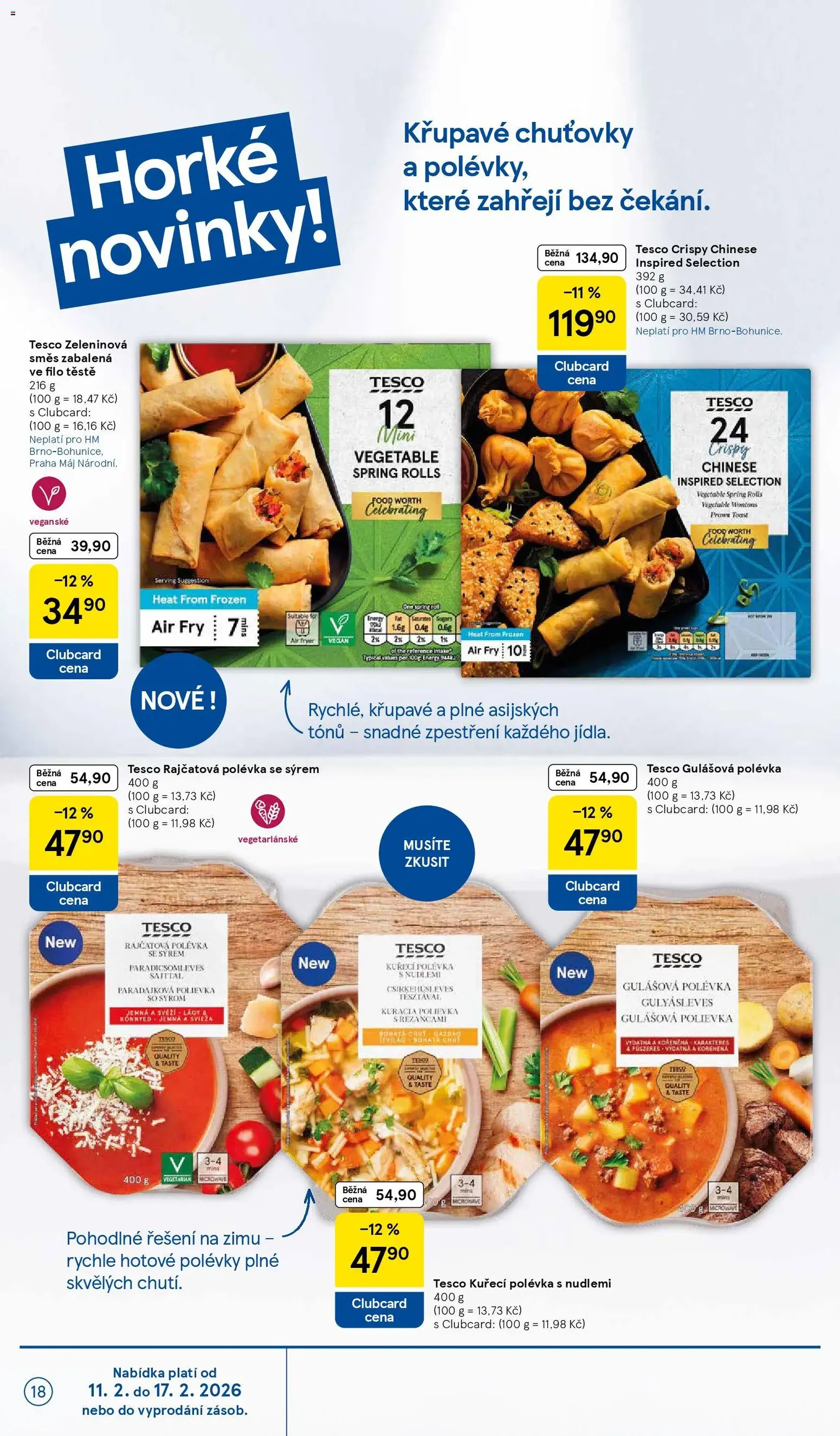 Tesco leták - Hypermarket - platný leták od 11.02.2026 strana 18 z 31