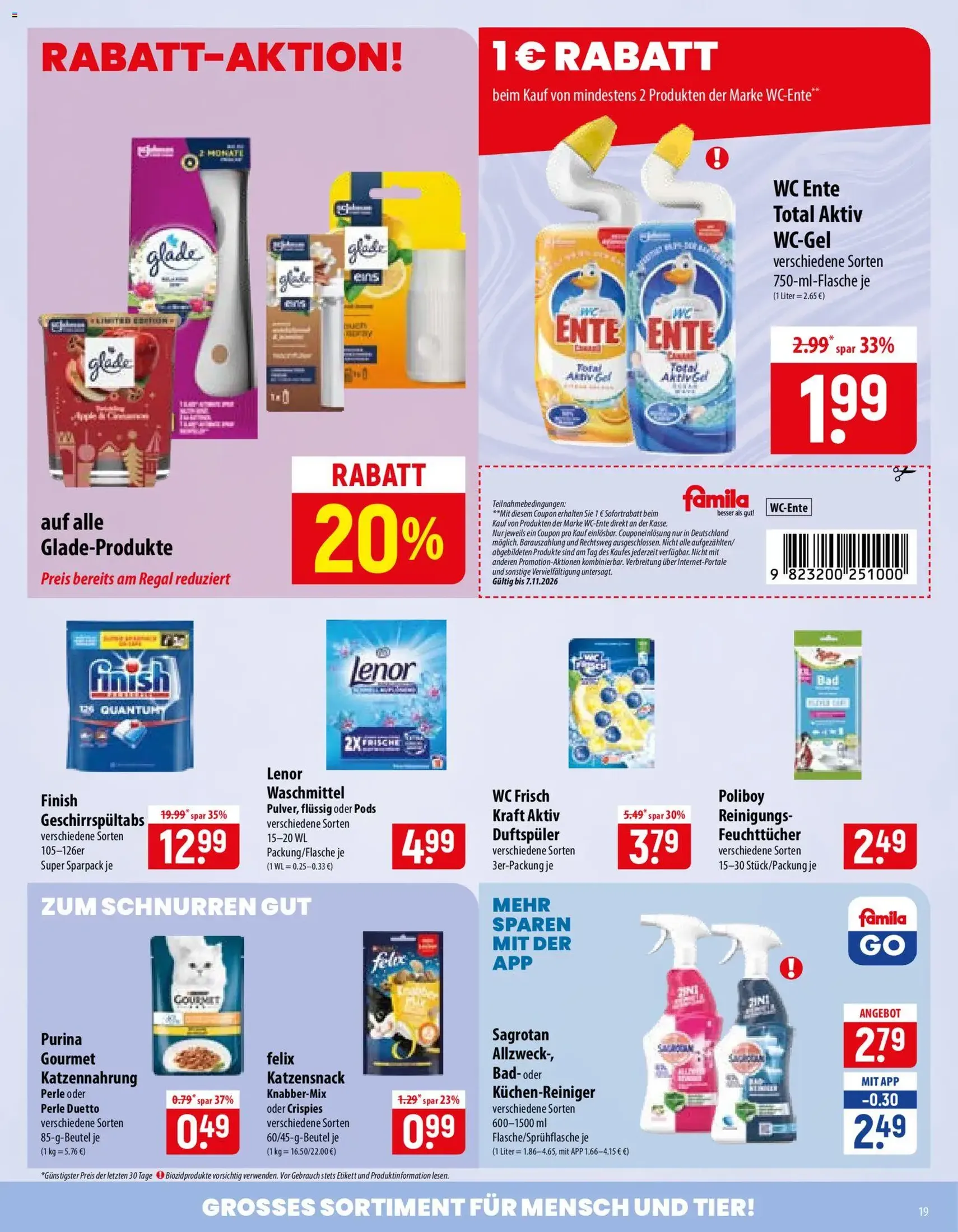 Famila Prospekt - Gültiger Prospekt ab 02.11.2026, Seite 19 von insgesamt 28