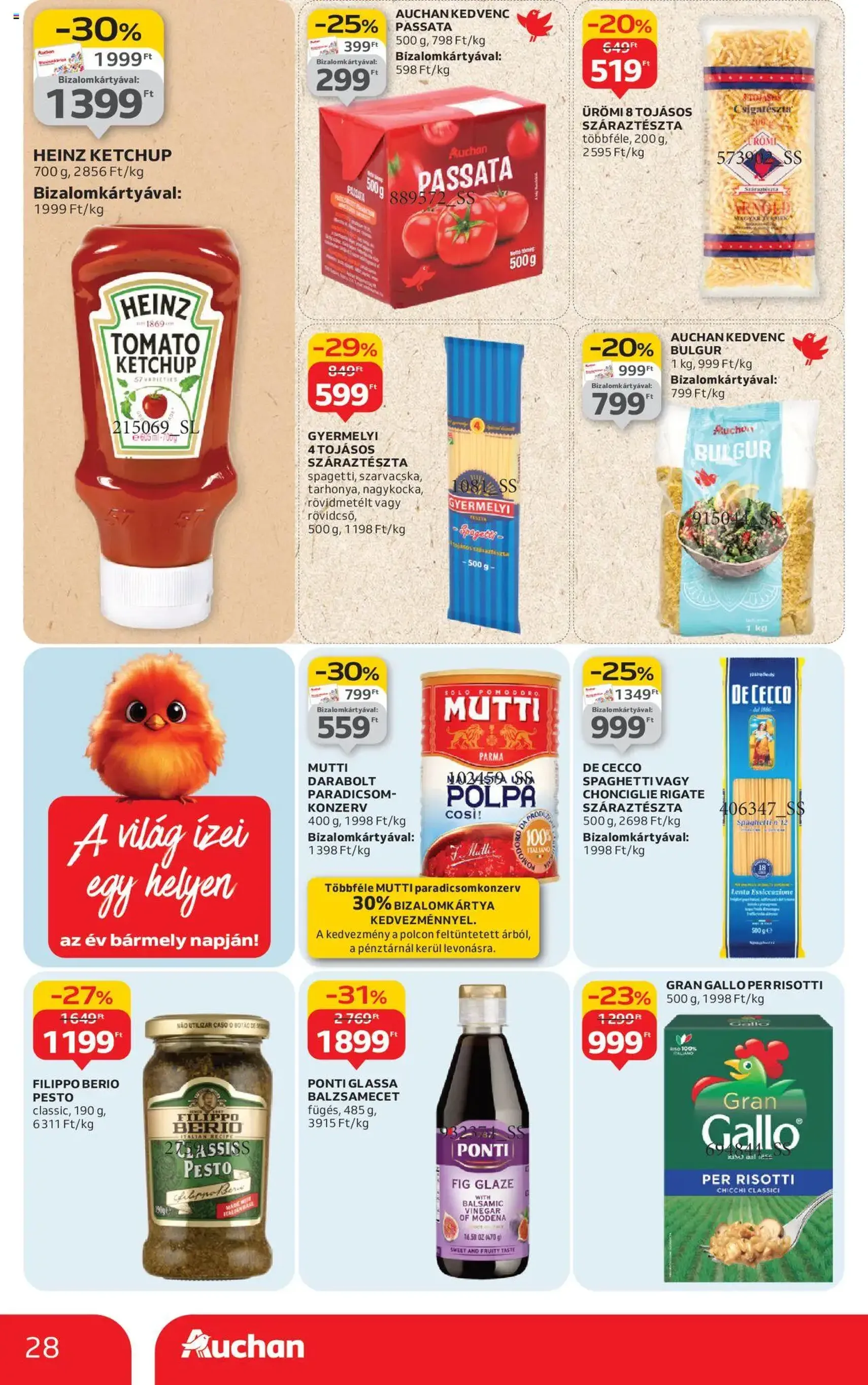 Auchan Akciós újság - 2025.08.28. érvényes szórólap 28 oldal 46 oldalból