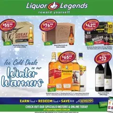 Liquor Legends Catalogue Brisbane - Flyer preview valid from 30/07/2025