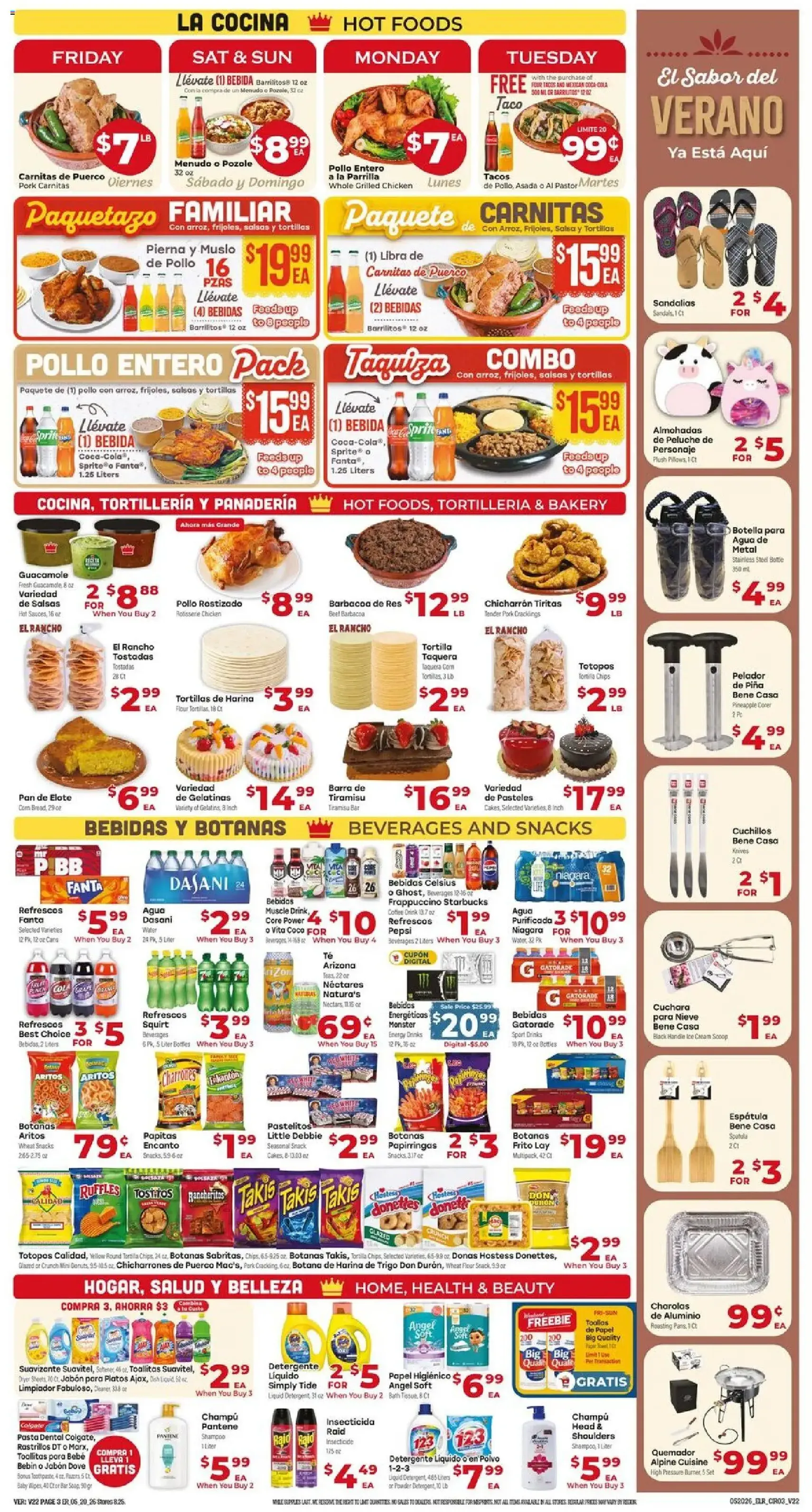 El Rancho Weekly Ad - valid flyer from 05/20/2026, page 3 of 4