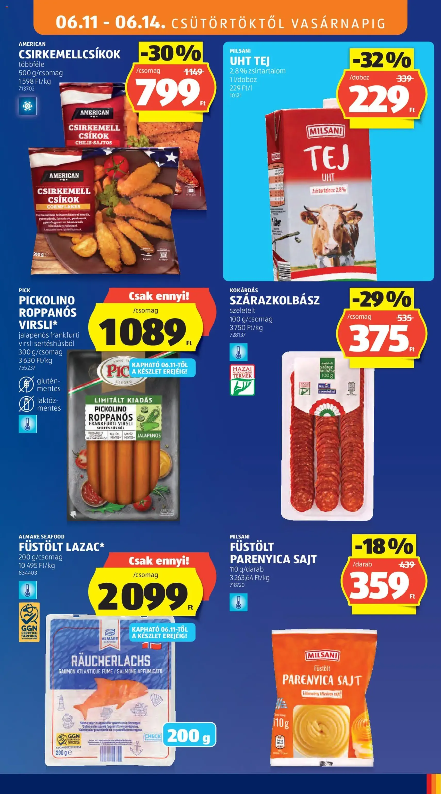 Aldi akciós újság - 2026.06.11. érvényes szórólap 13 oldal 61 oldalból
