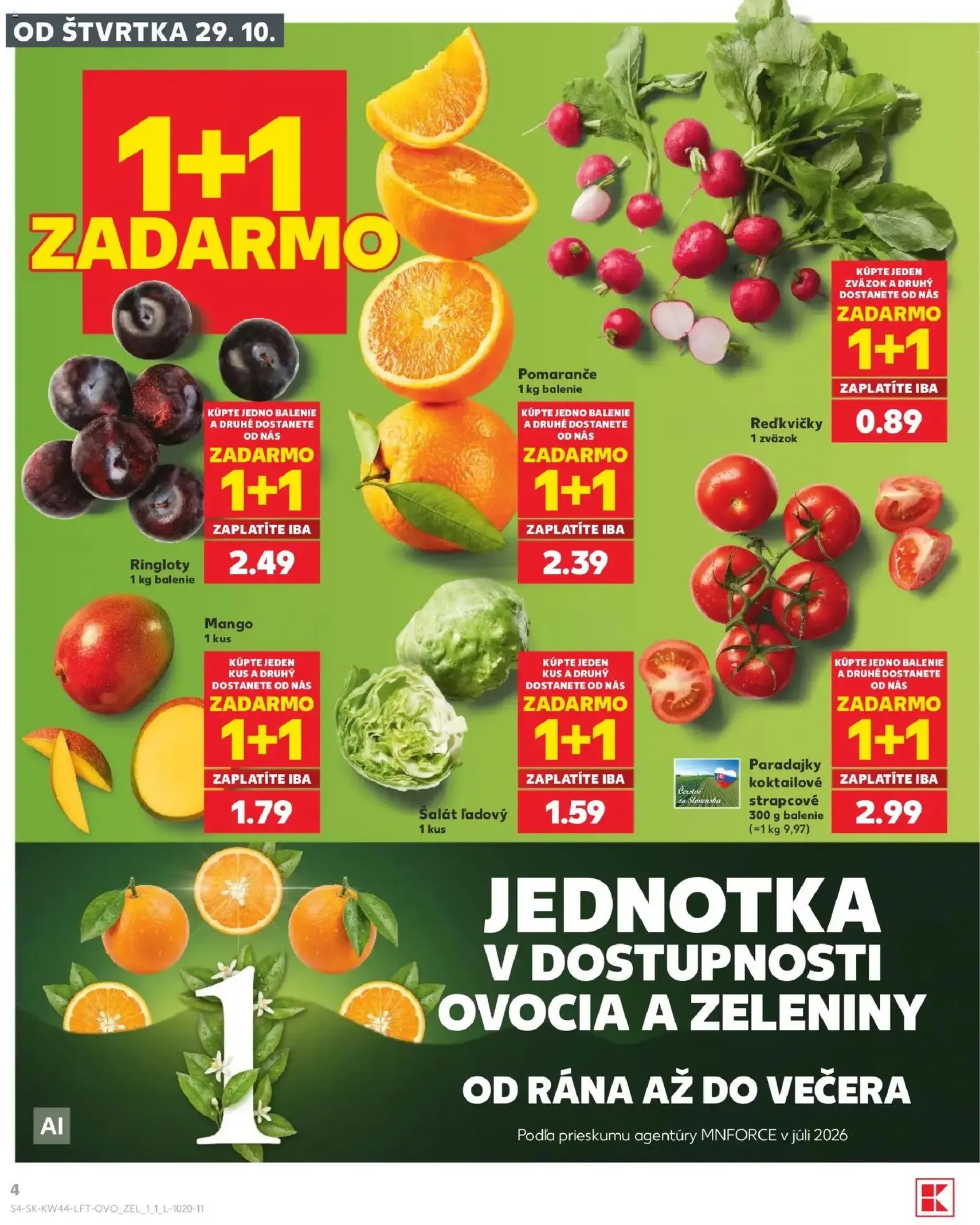 Kaufland leták - platný leták od 29.10.2026 strana 4 z 78