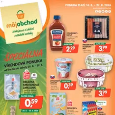 Môj obchod leták - náhľad letáku platný od 14.08.2026