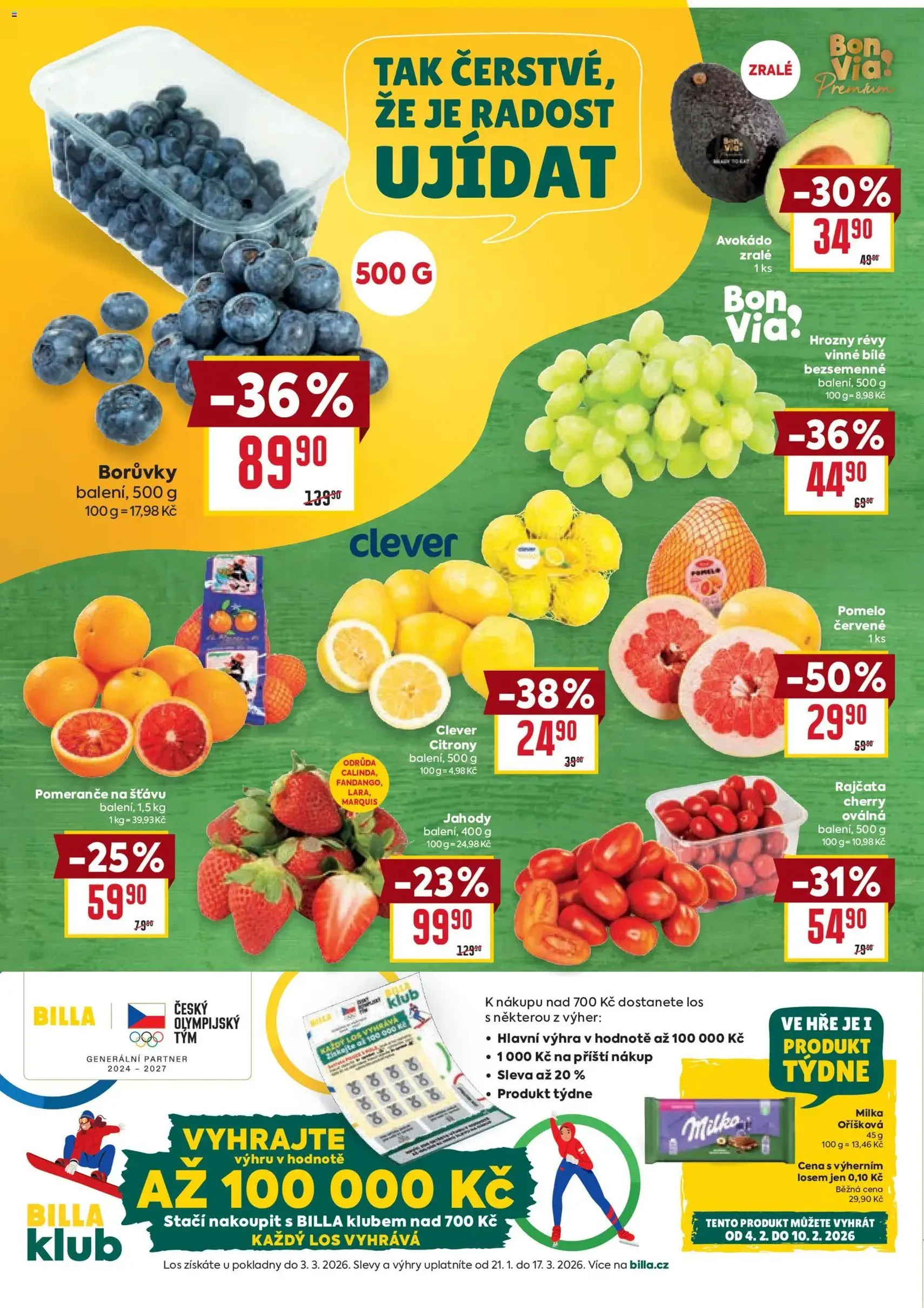Billa Velký leták - platný leták od 04.02.2026 strana 2 z 37
