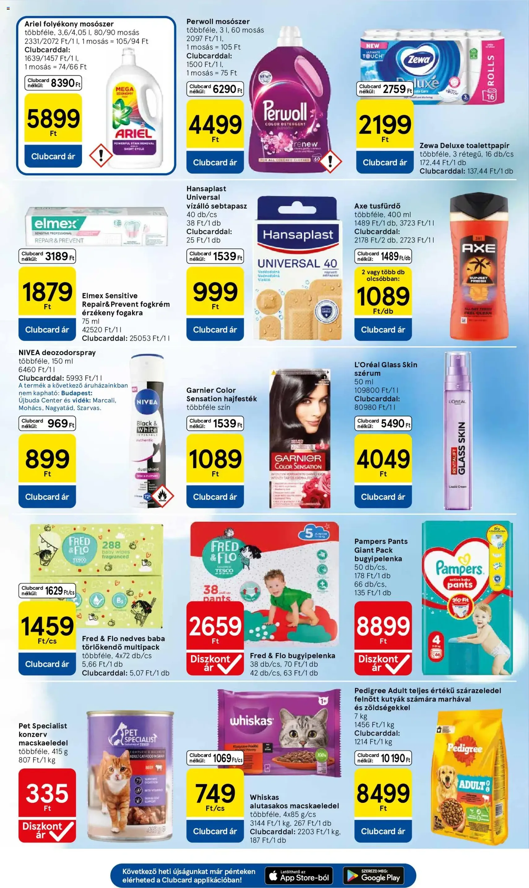 Tesco aktuális akciós újság - 2026.07.09. érvényes szórólap 7 oldal 32 oldalból