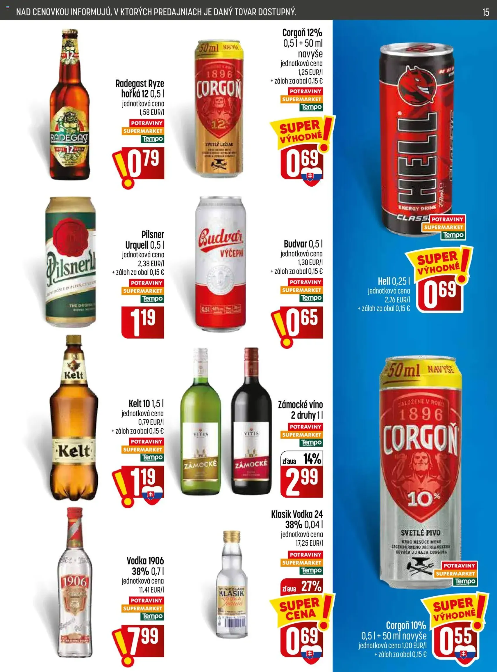 COOP Jednota leták - platný leták od 20.08.2026 strana 15 z 32