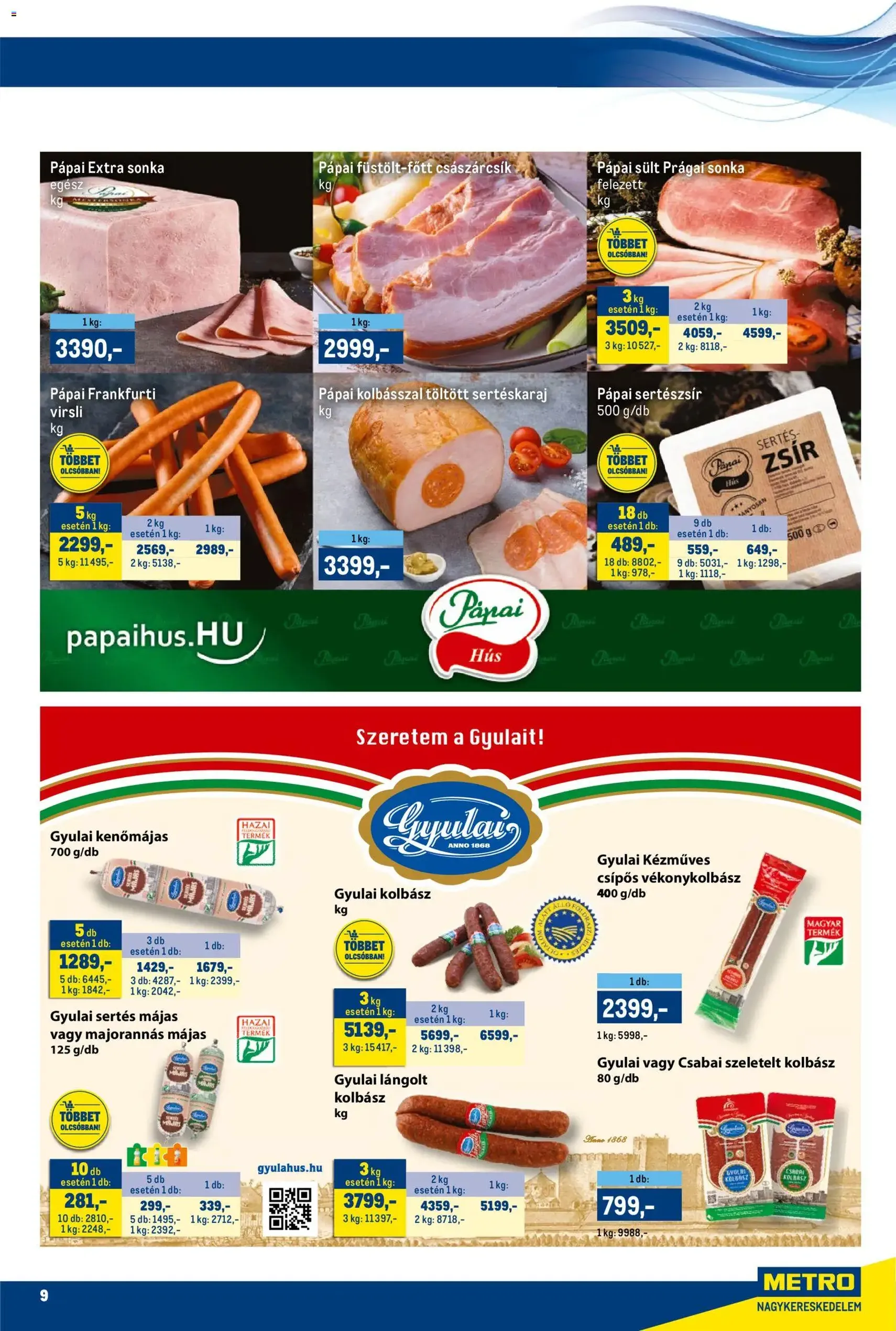 Metro Akciós újság - 2025.11.15. érvényes szórólap 9 oldal 55 oldalból