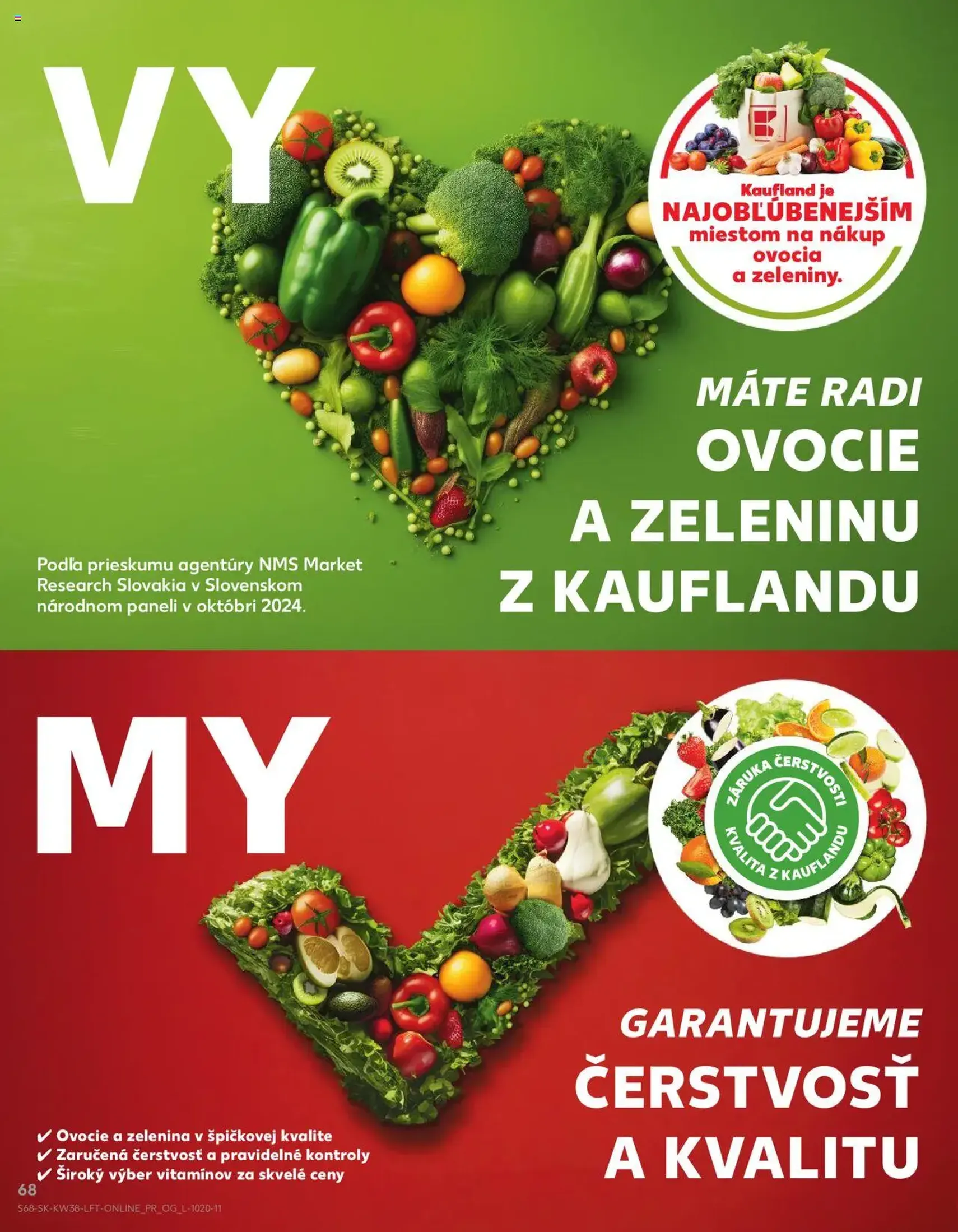 Kaufland Bratislava-Avion - platný leták od 18.09.2025 strana 68 z 76