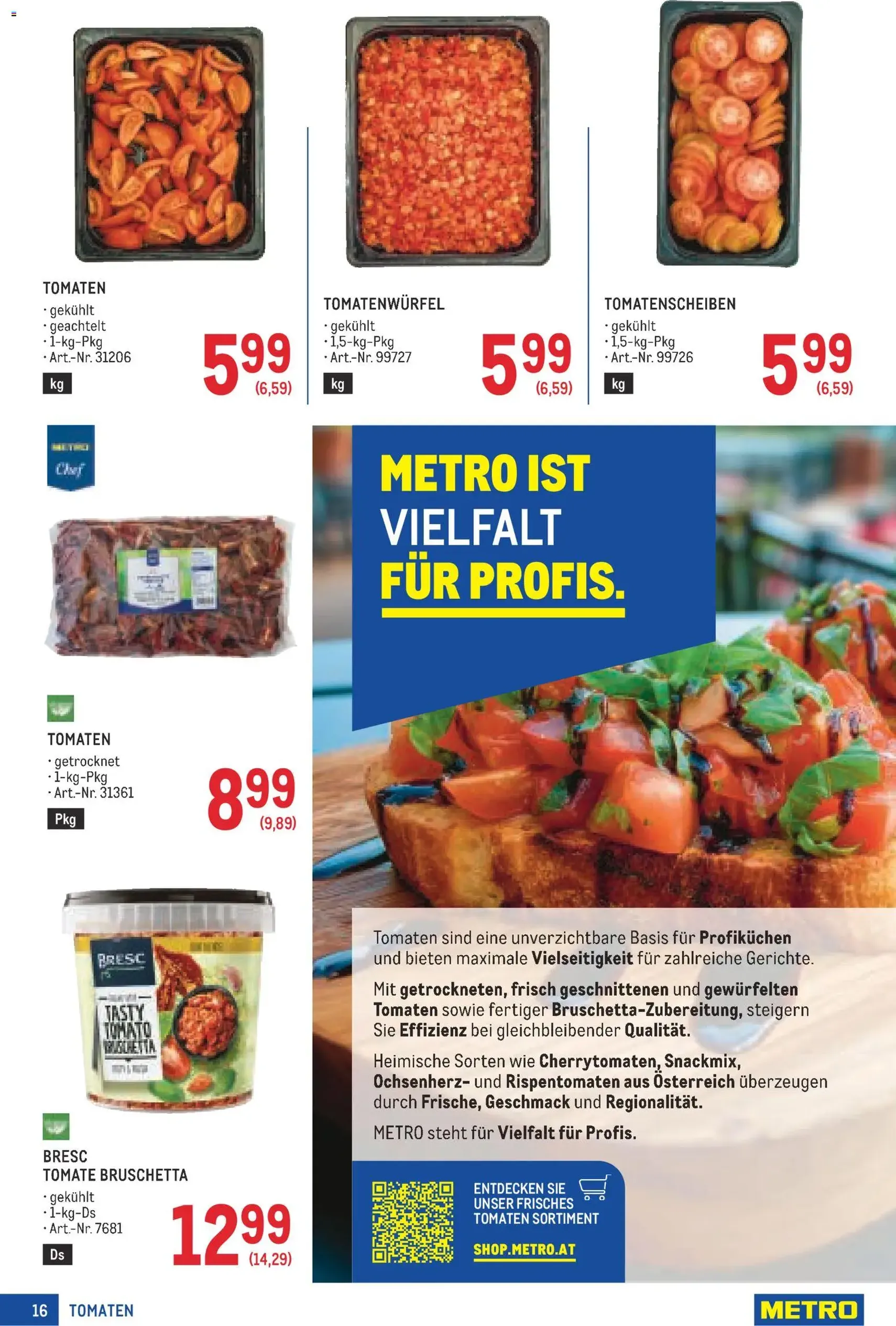 Metro angebote Profi - Gültiger Prospekt ab 09.07.2026, Seite 16 von insgesamt 64