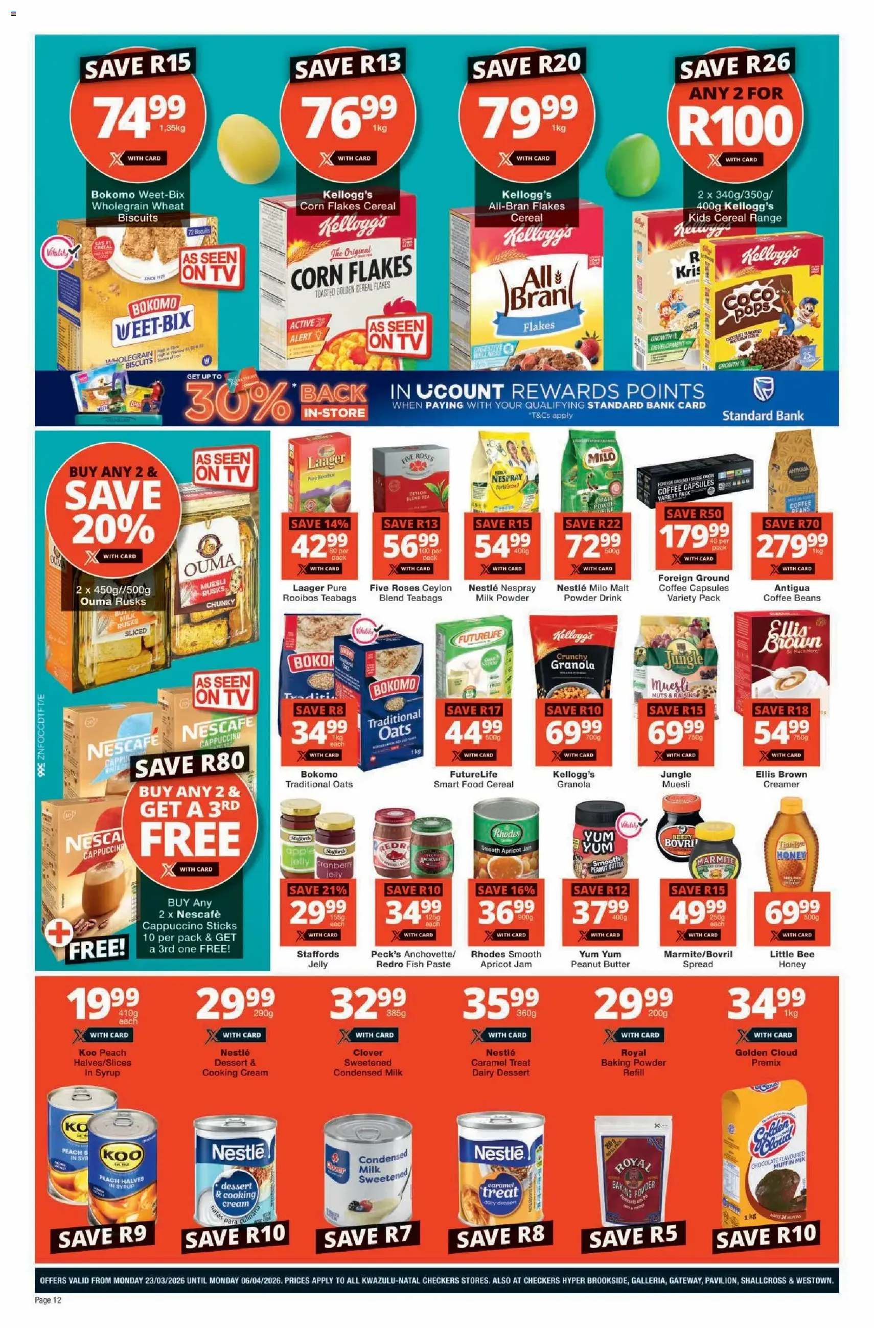 Checkers Specials - valid flyer from 23/03/2026, page 12 of 17